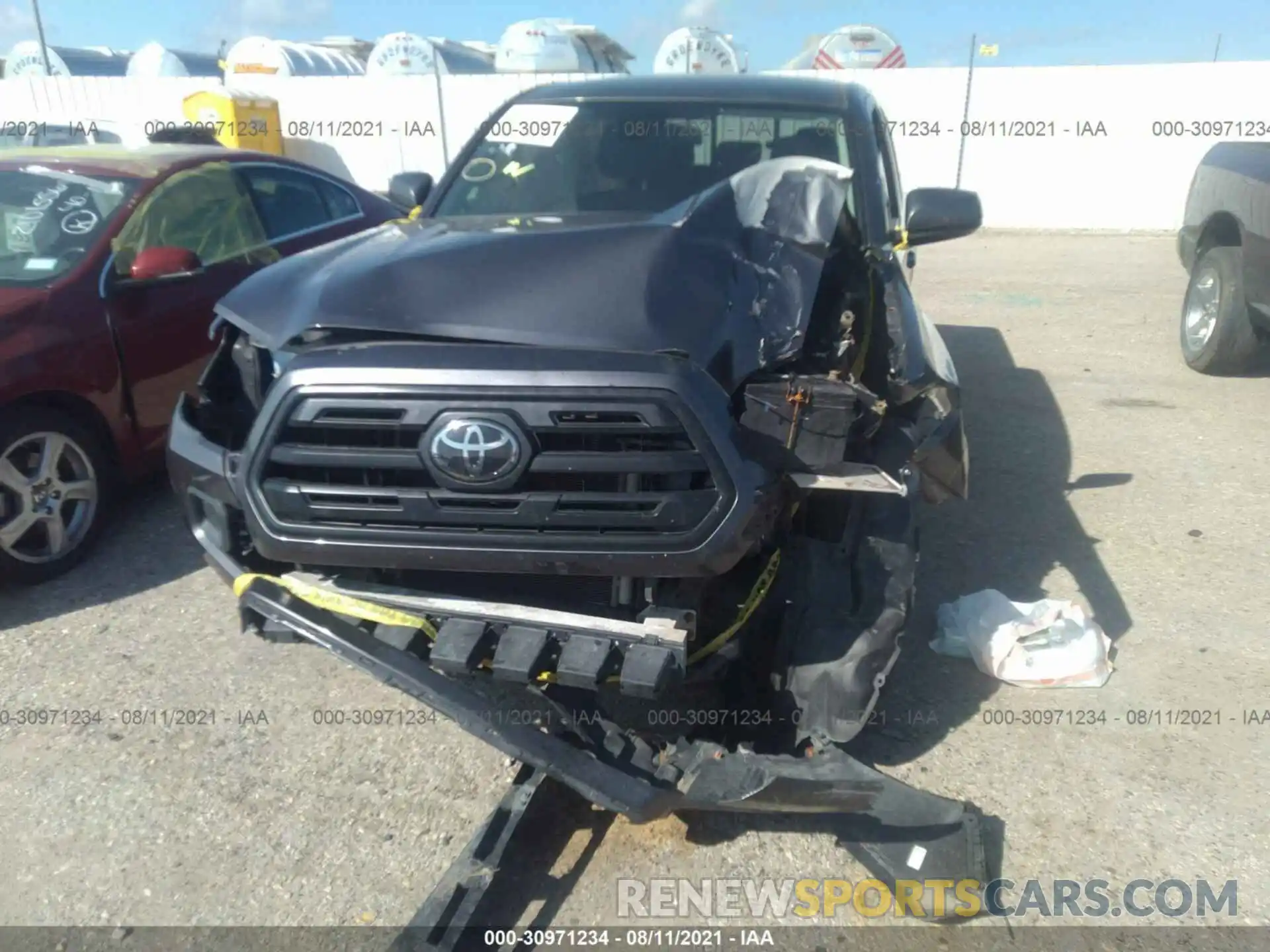 6 Photograph of a damaged car 5TFAX5GN3KX159247 TOYOTA TACOMA 2WD 2019