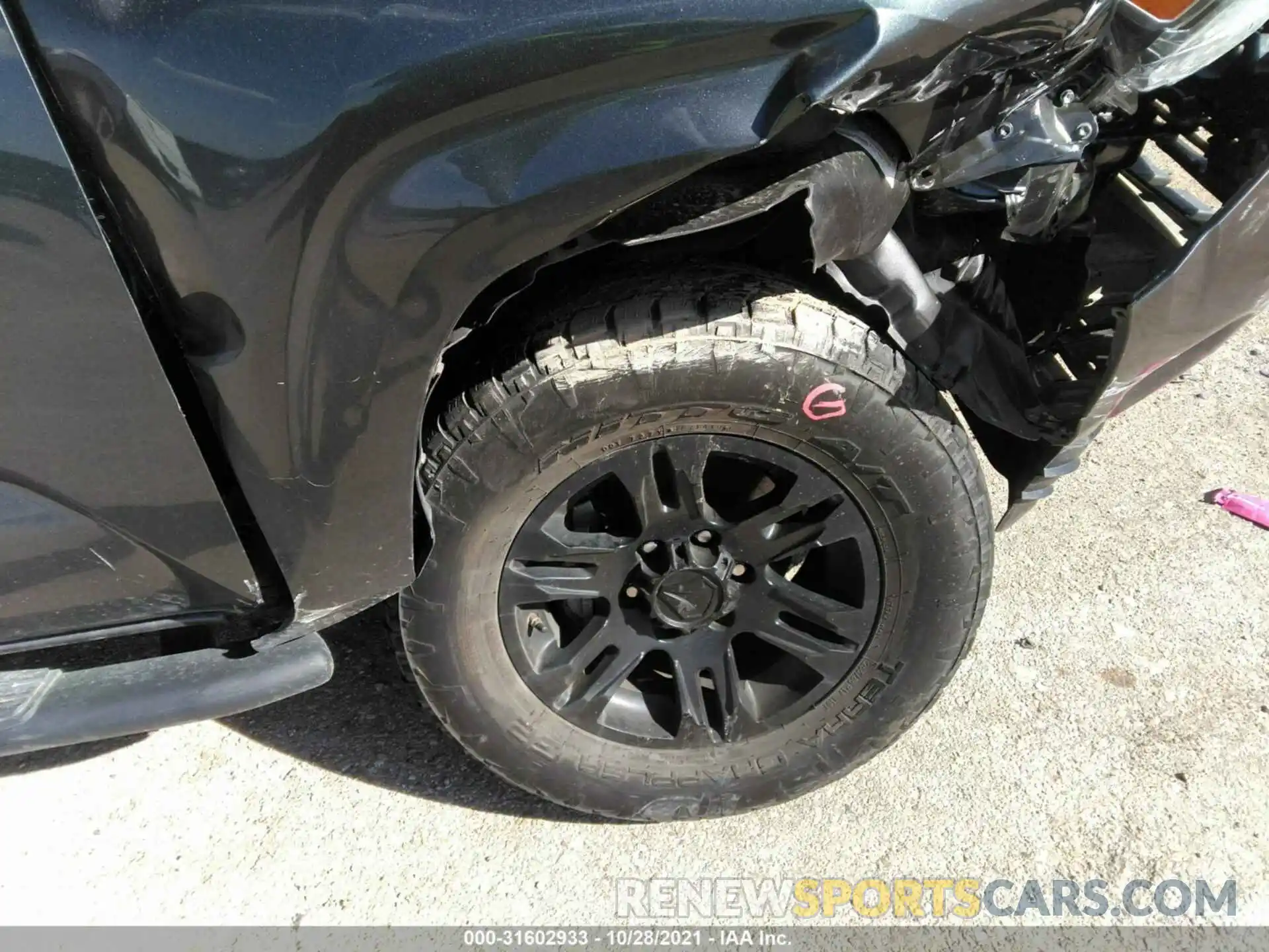 14 Photograph of a damaged car 5TFAX5GN3KX161483 TOYOTA TACOMA 2WD 2019