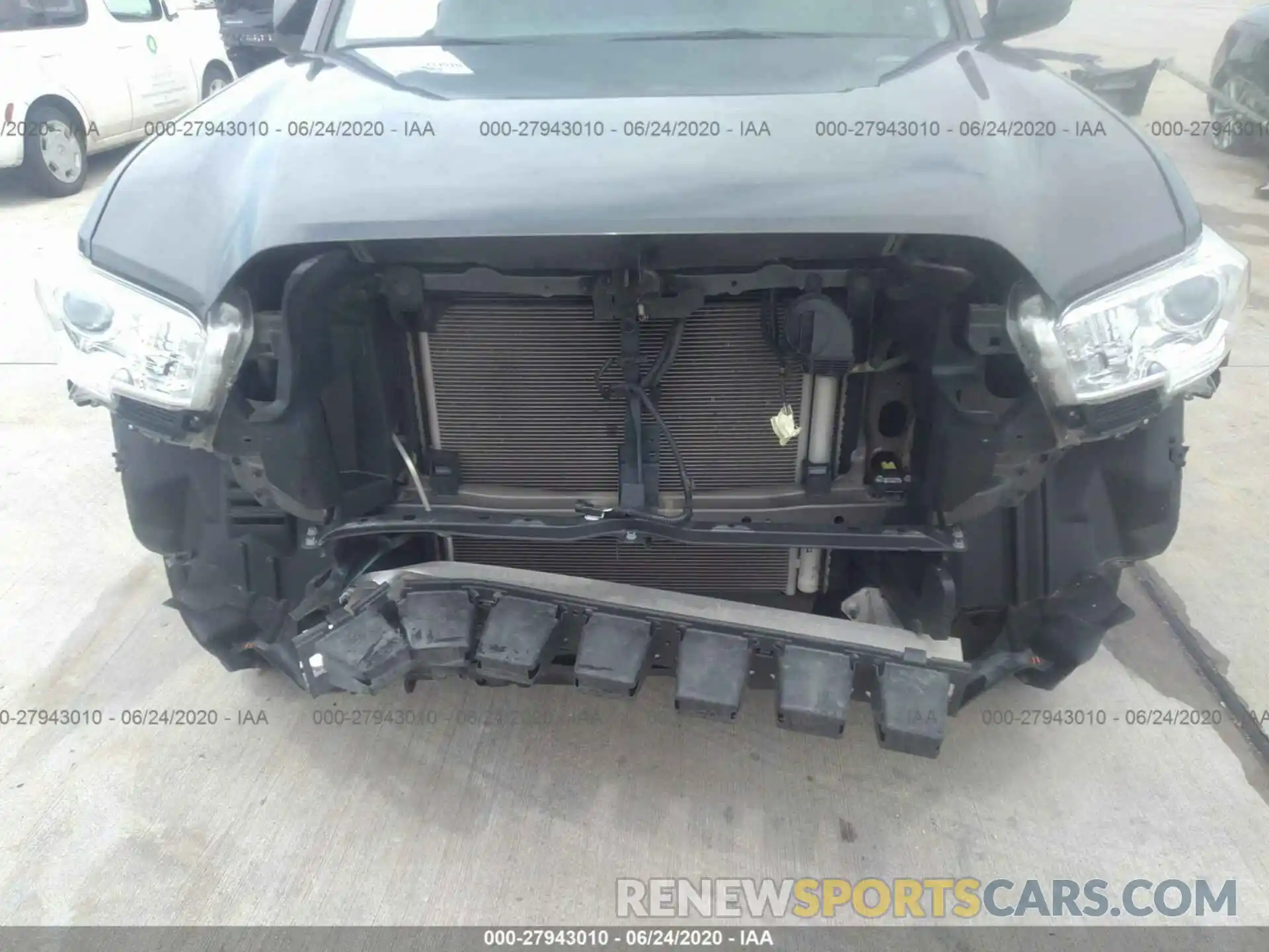 6 Photograph of a damaged car 5TFAX5GN4KX149696 TOYOTA TACOMA 2WD 2019