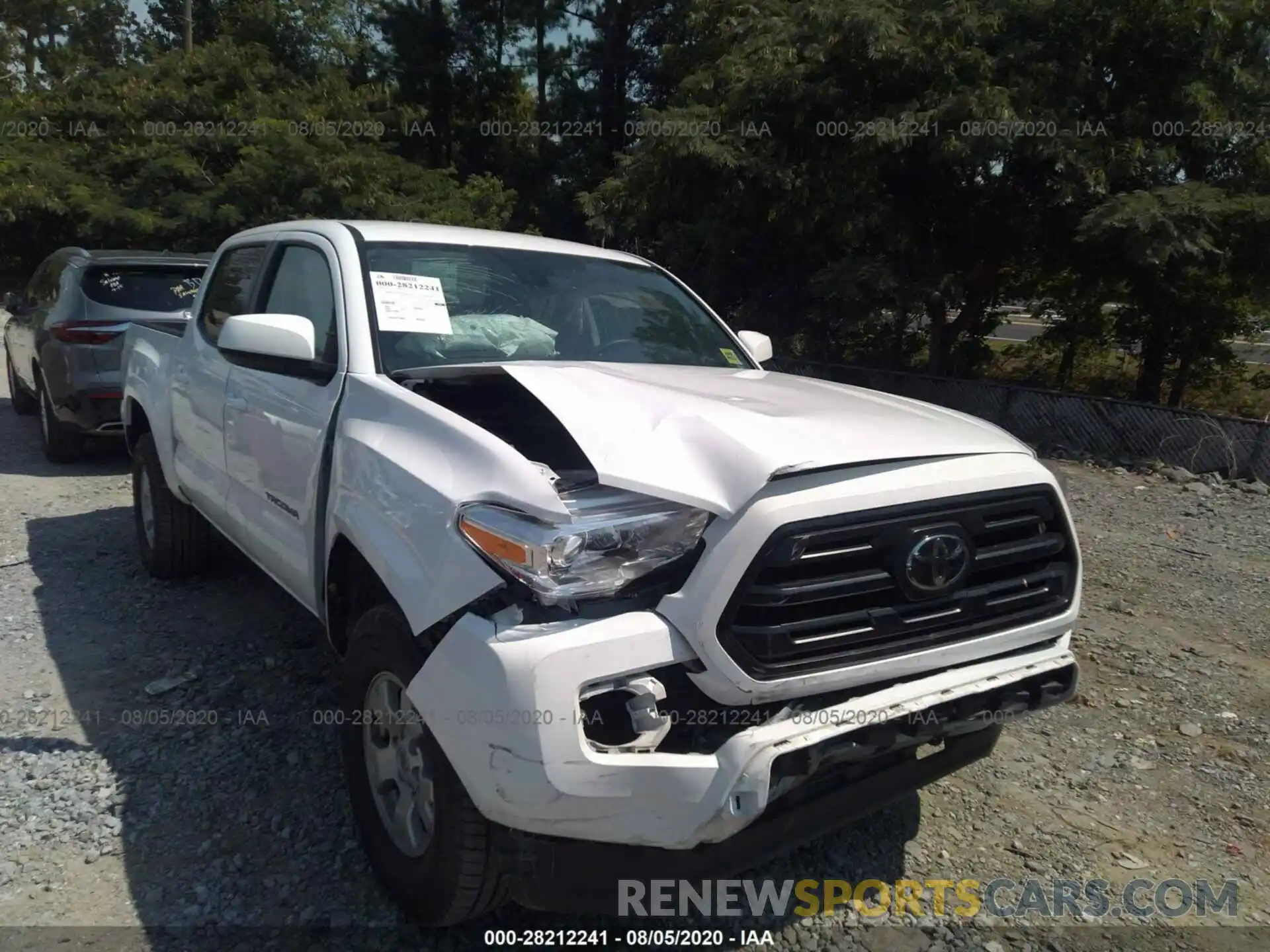 6 Photograph of a damaged car 5TFAX5GN4KX151657 TOYOTA TACOMA 2WD 2019