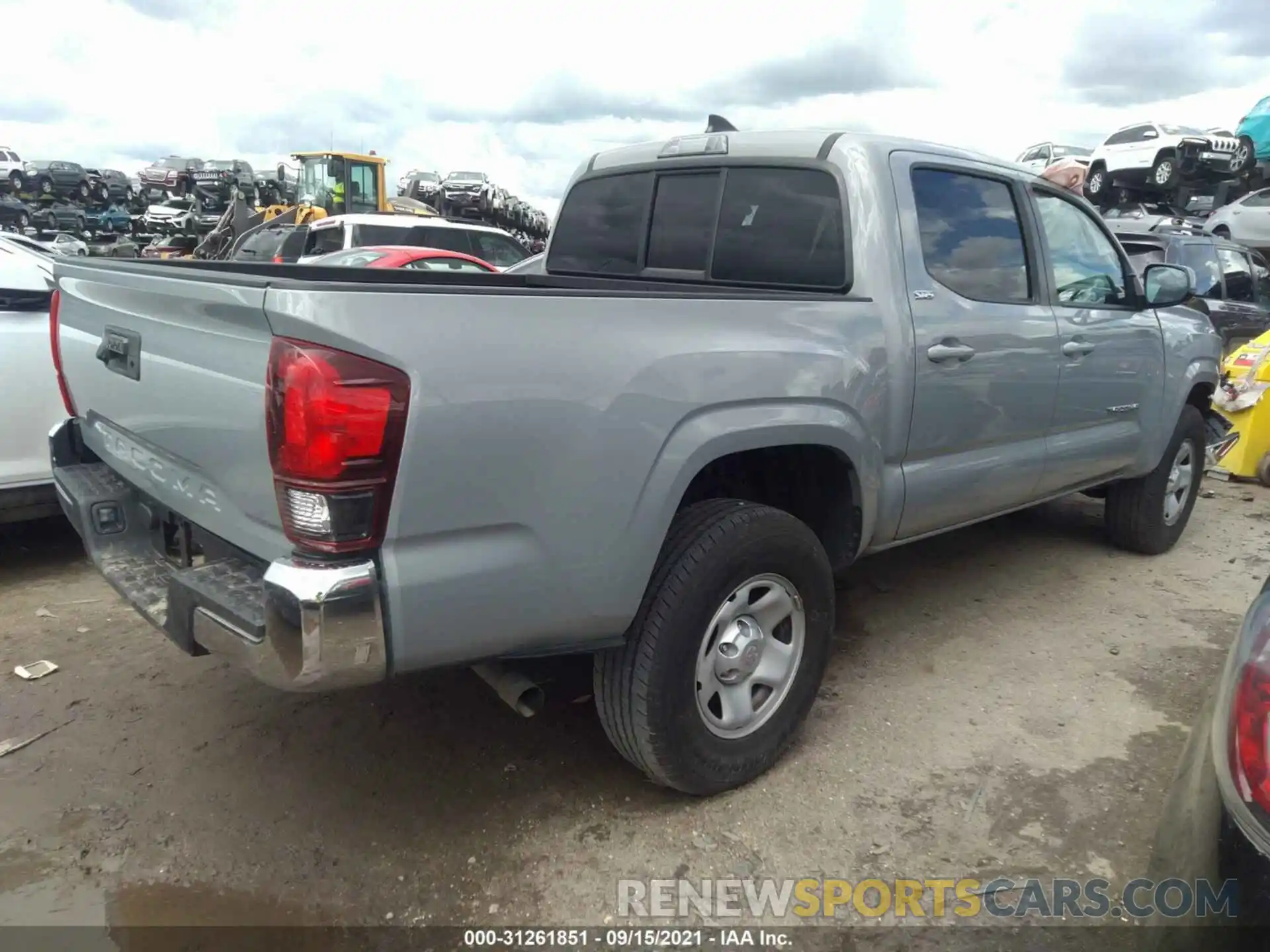 4 Фотография поврежденного автомобиля 5TFAX5GN4KX155353 TOYOTA TACOMA 2WD 2019