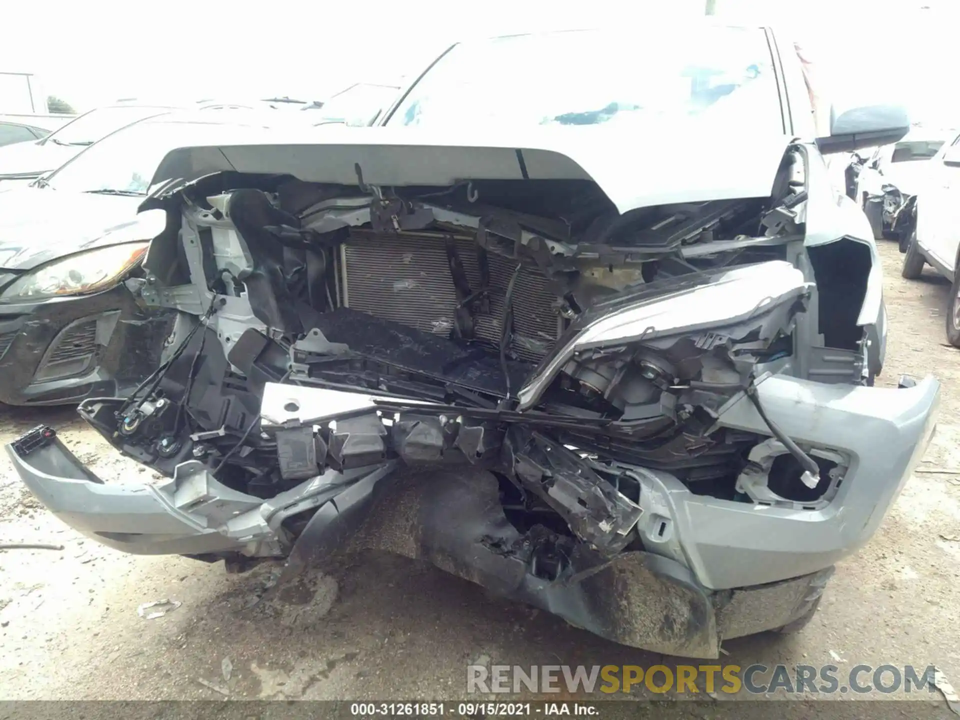 6 Photograph of a damaged car 5TFAX5GN4KX155353 TOYOTA TACOMA 2WD 2019