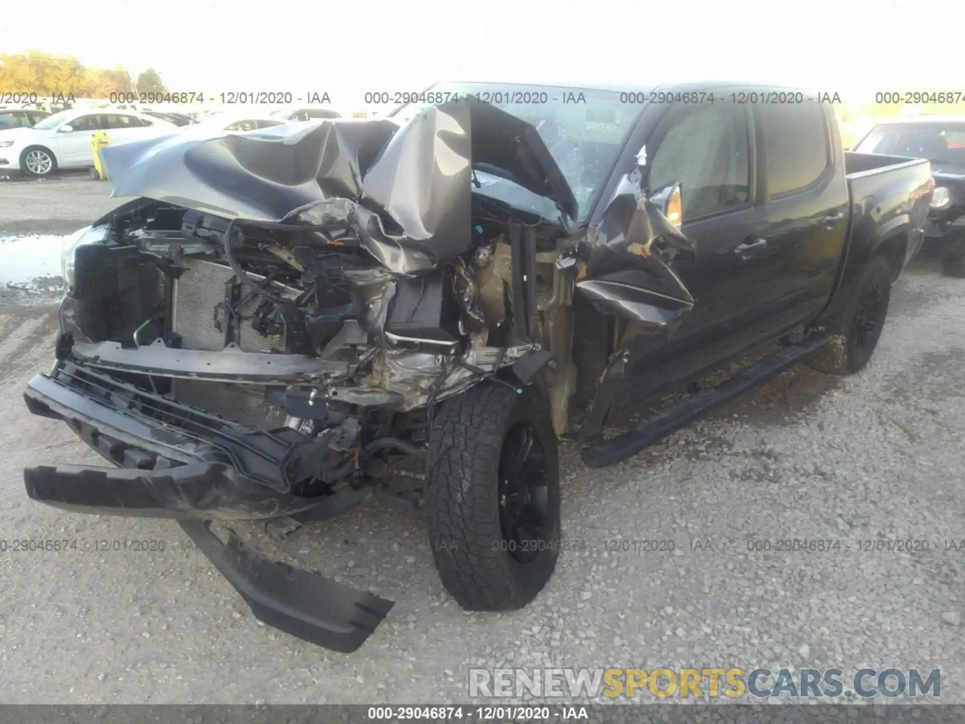 2 Photograph of a damaged car 5TFAX5GN4KX160374 TOYOTA TACOMA 2WD 2019