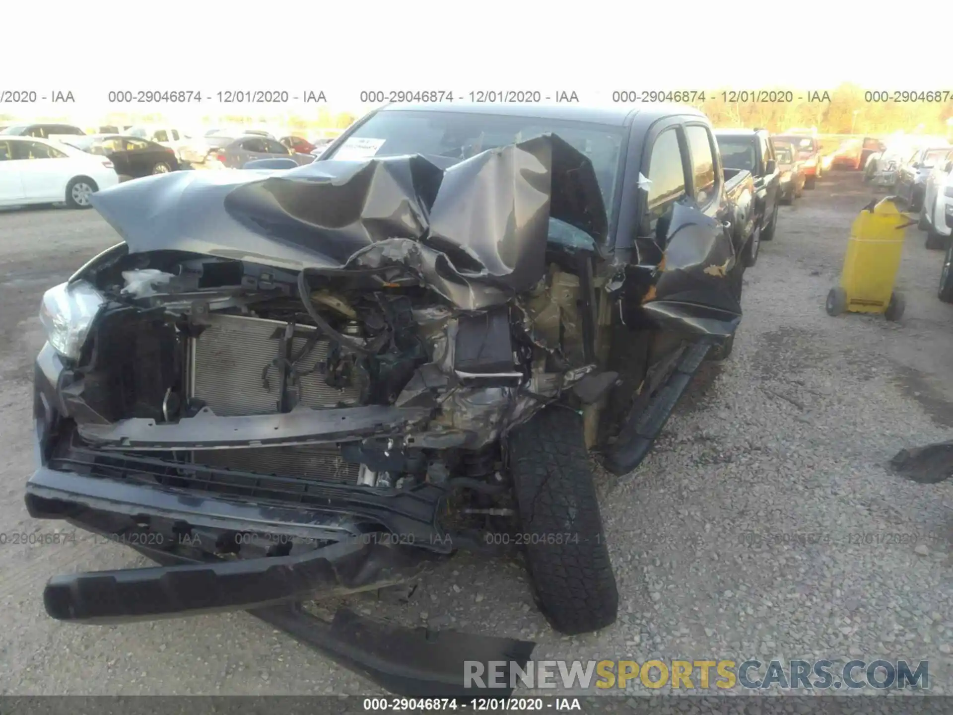 6 Photograph of a damaged car 5TFAX5GN4KX160374 TOYOTA TACOMA 2WD 2019