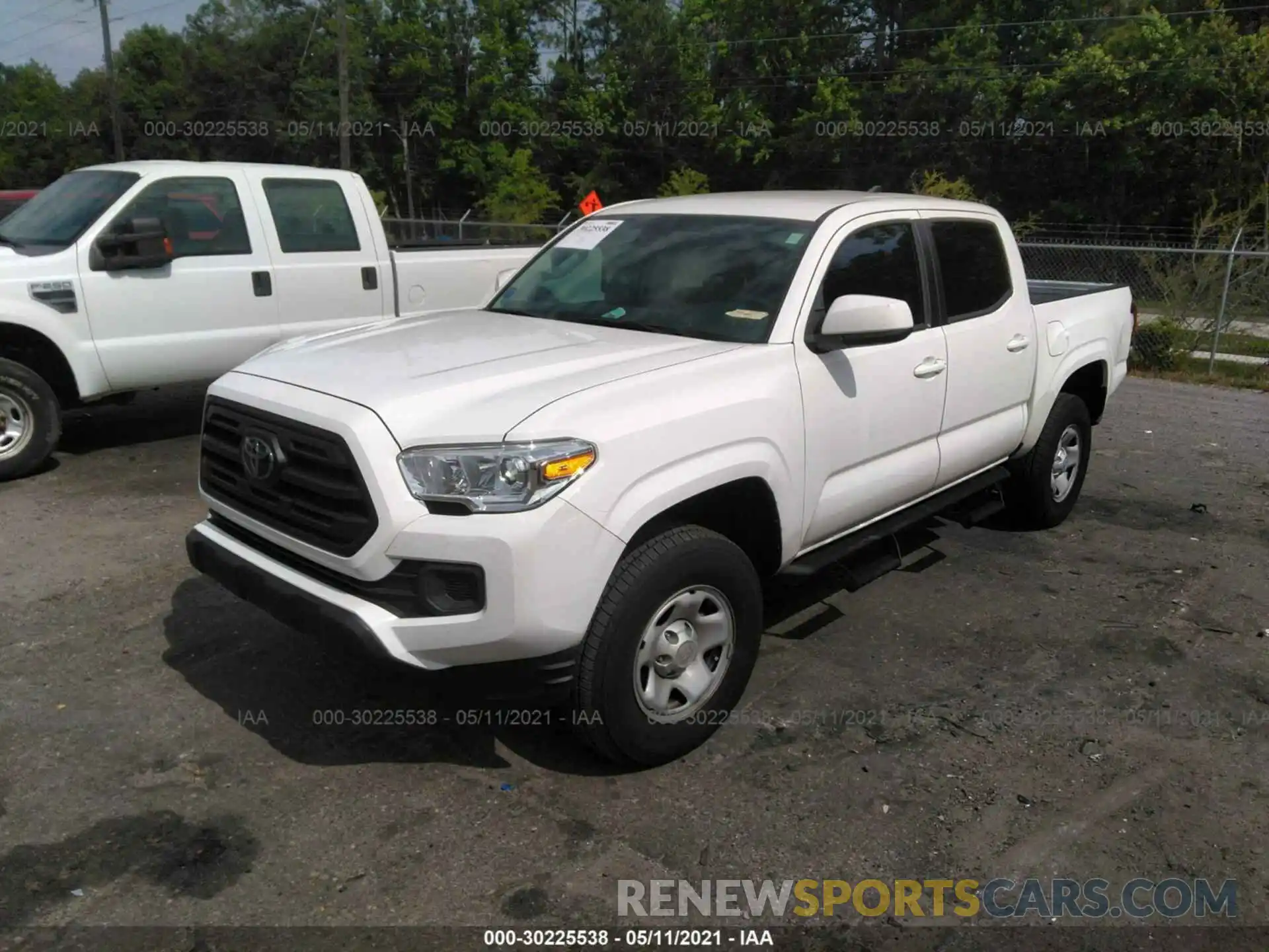 2 Photograph of a damaged car 5TFAX5GN4KX163842 TOYOTA TACOMA 2WD 2019