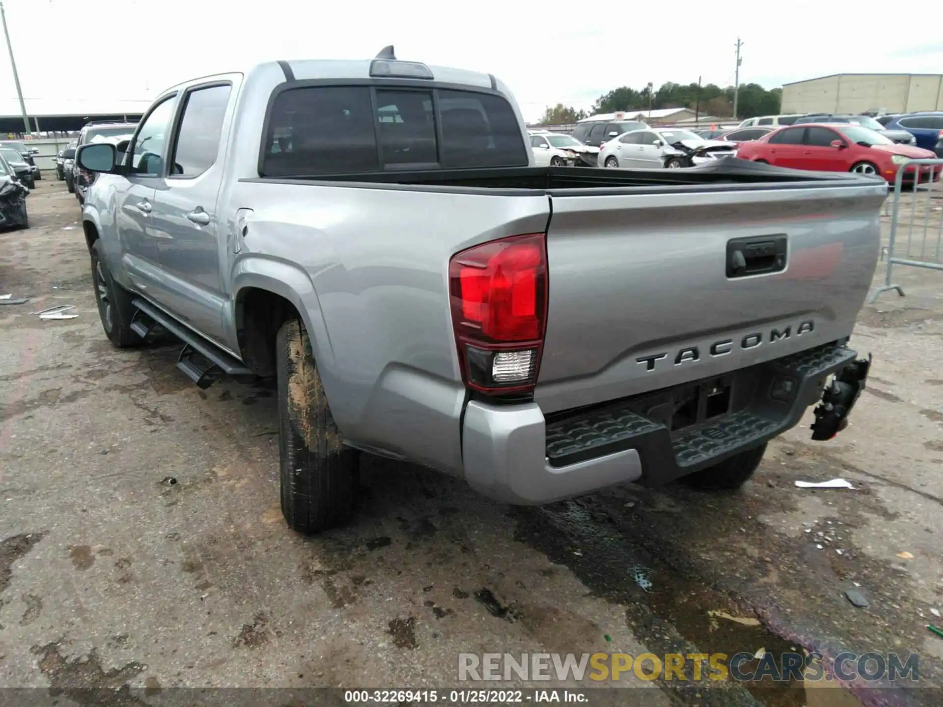 3 Photograph of a damaged car 5TFAX5GN5KX138366 TOYOTA TACOMA 2WD 2019