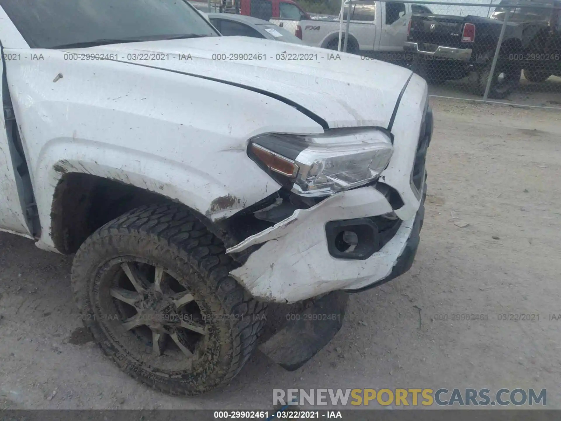 6 Photograph of a damaged car 5TFAX5GN5KX143809 TOYOTA TACOMA 2WD 2019