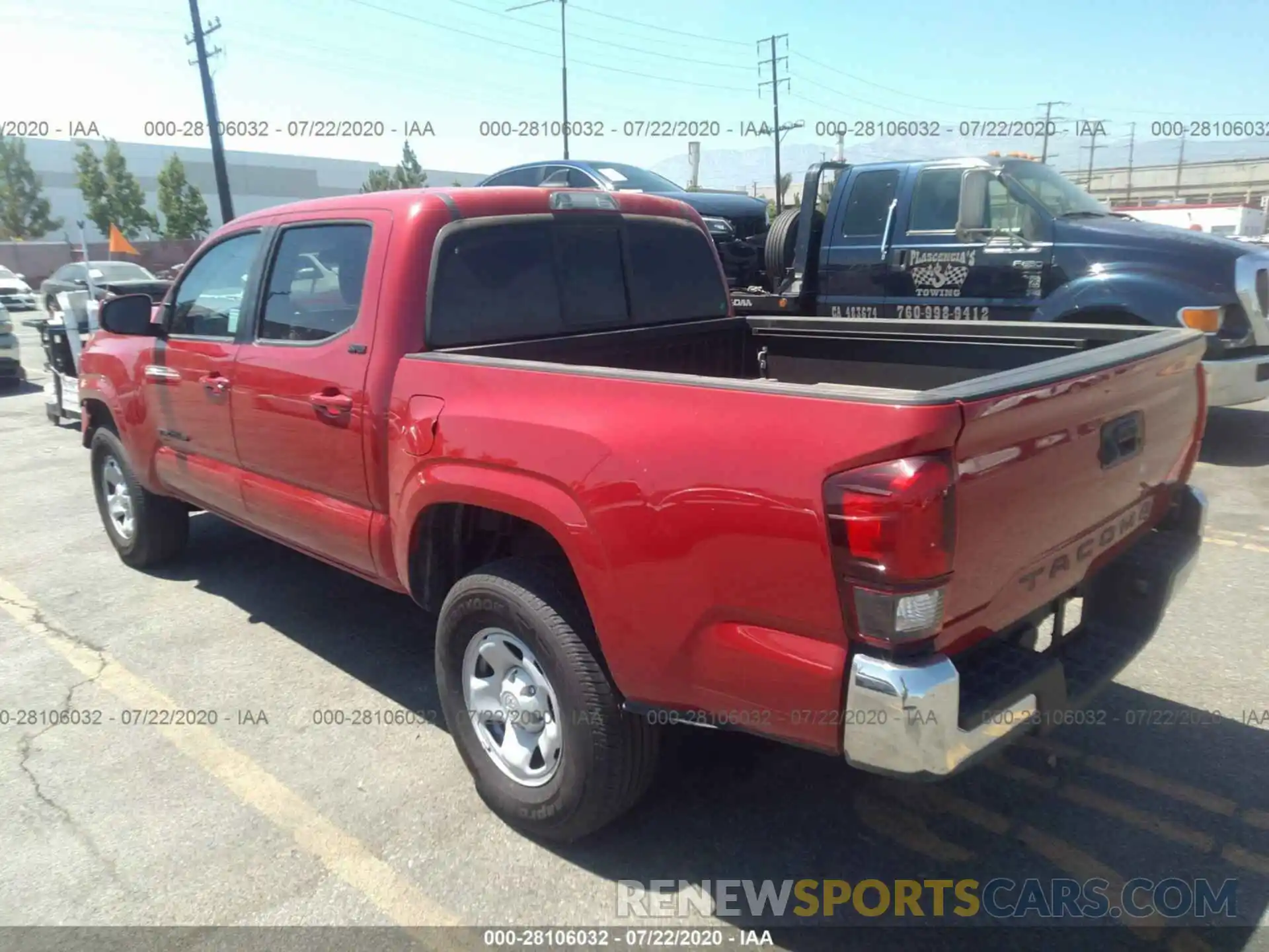 3 Photograph of a damaged car 5TFAX5GN5KX145379 TOYOTA TACOMA 2WD 2019