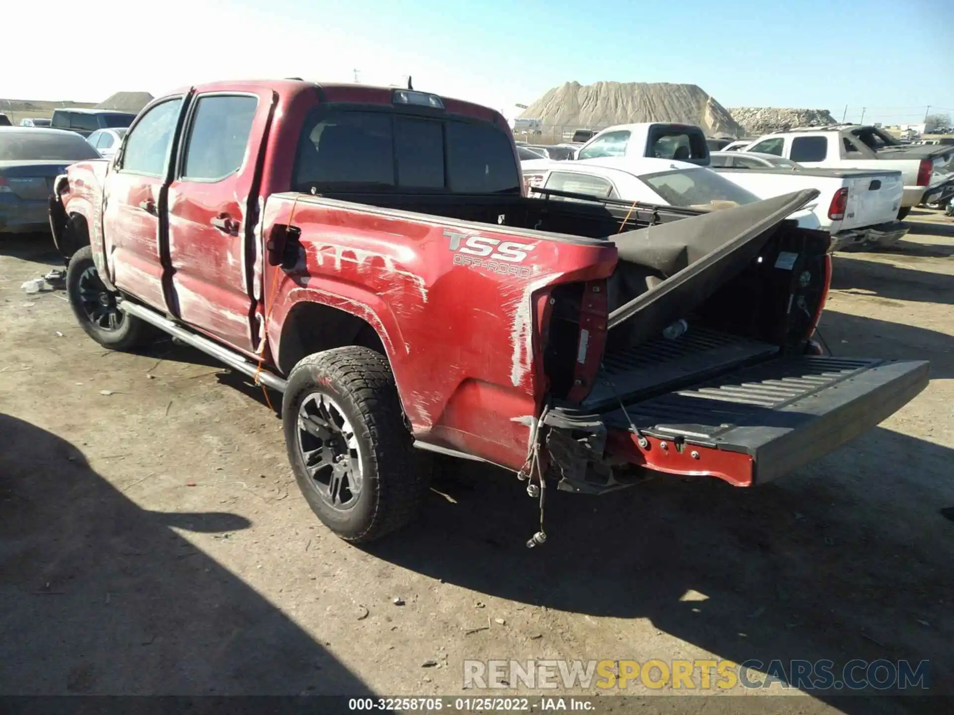 3 Photograph of a damaged car 5TFAX5GN5KX146189 TOYOTA TACOMA 2WD 2019