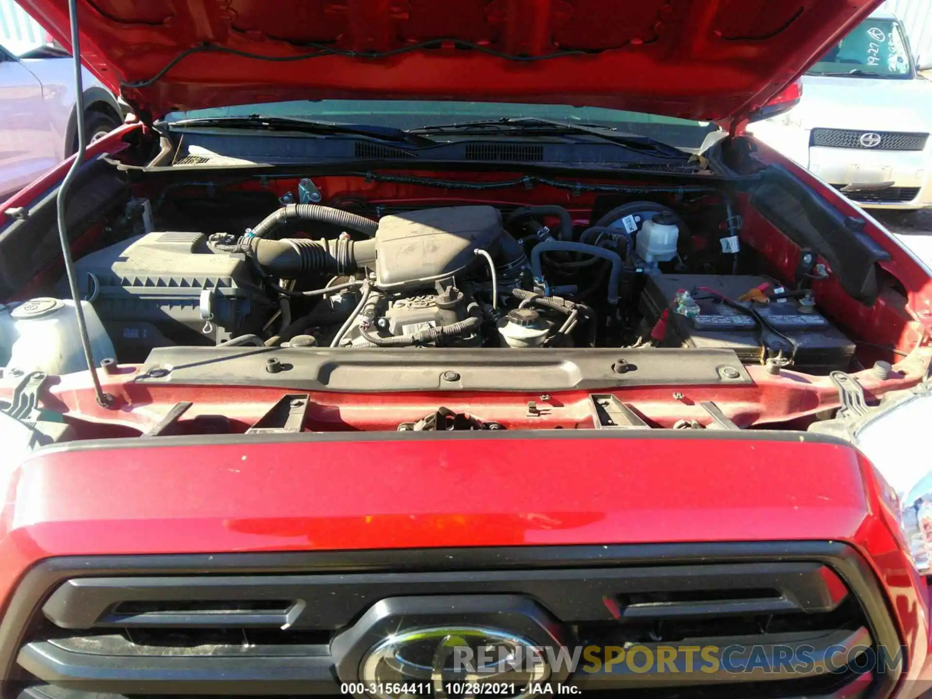 10 Photograph of a damaged car 5TFAX5GN5KX148024 TOYOTA TACOMA 2WD 2019