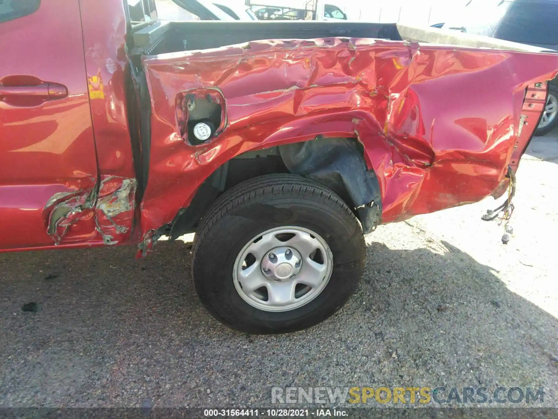 6 Photograph of a damaged car 5TFAX5GN5KX148024 TOYOTA TACOMA 2WD 2019