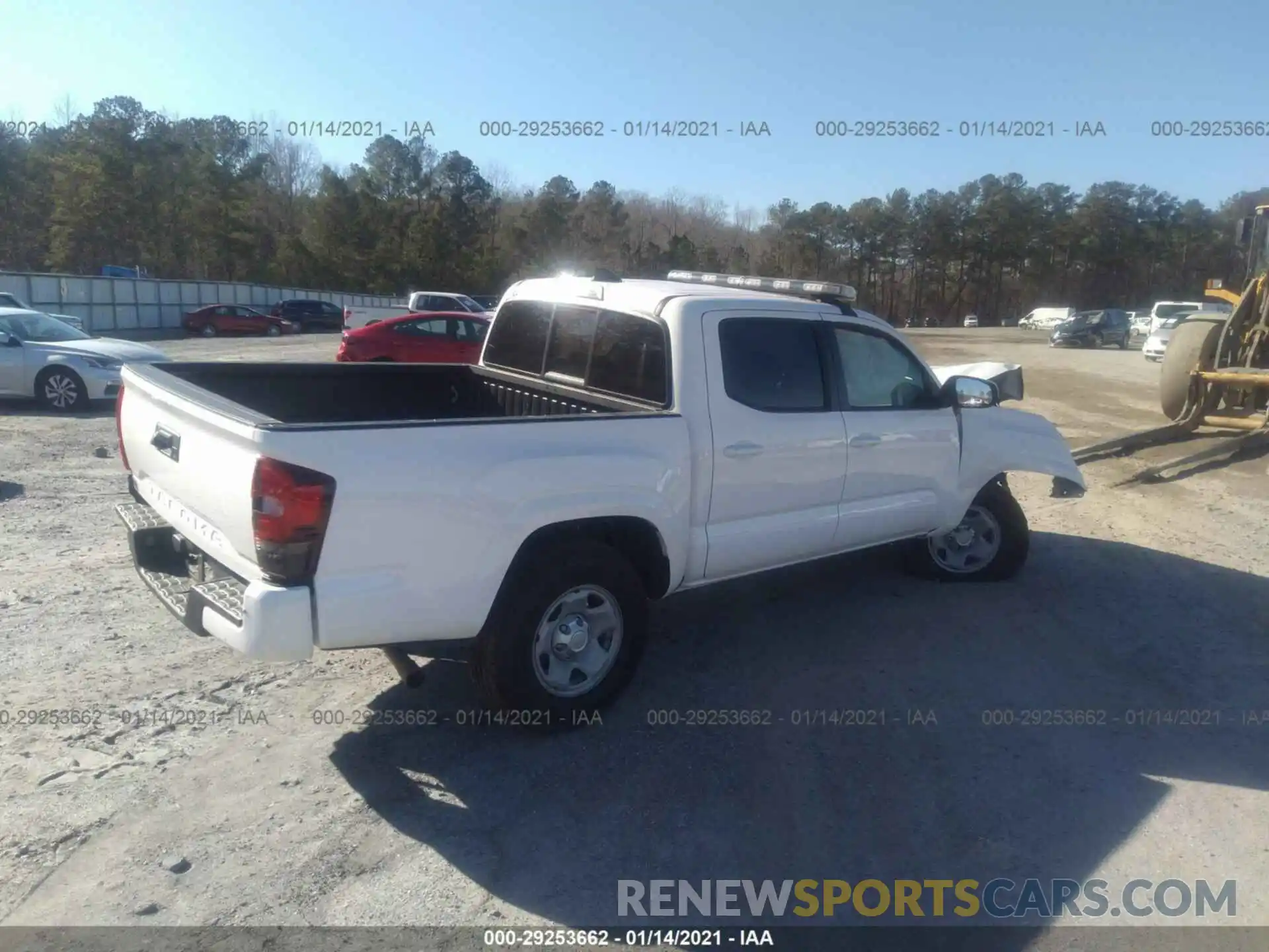 4 Photograph of a damaged car 5TFAX5GN5KX154809 TOYOTA TACOMA 2WD 2019