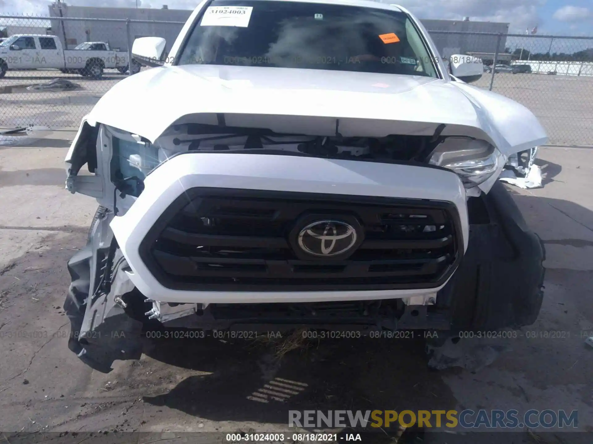 6 Photograph of a damaged car 5TFAX5GN5KX157967 TOYOTA TACOMA 2WD 2019