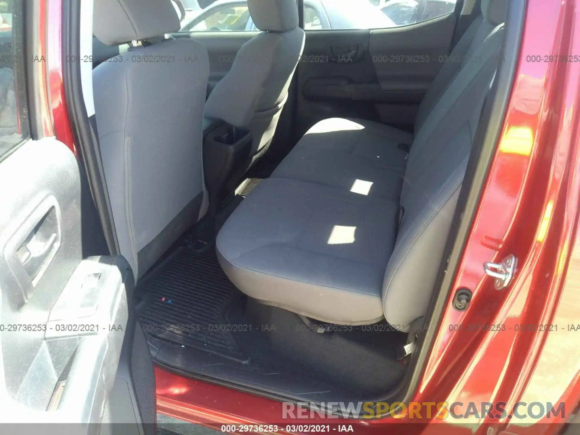 8 Photograph of a damaged car 5TFAX5GN5KX160870 TOYOTA TACOMA 2WD 2019