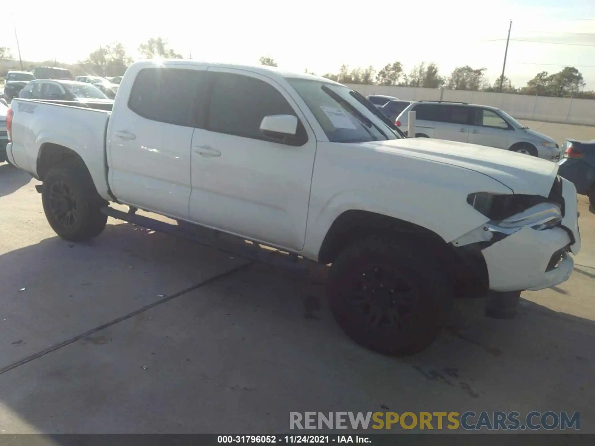 1 Photograph of a damaged car 5TFAX5GN5KX165048 TOYOTA TACOMA 2WD 2019