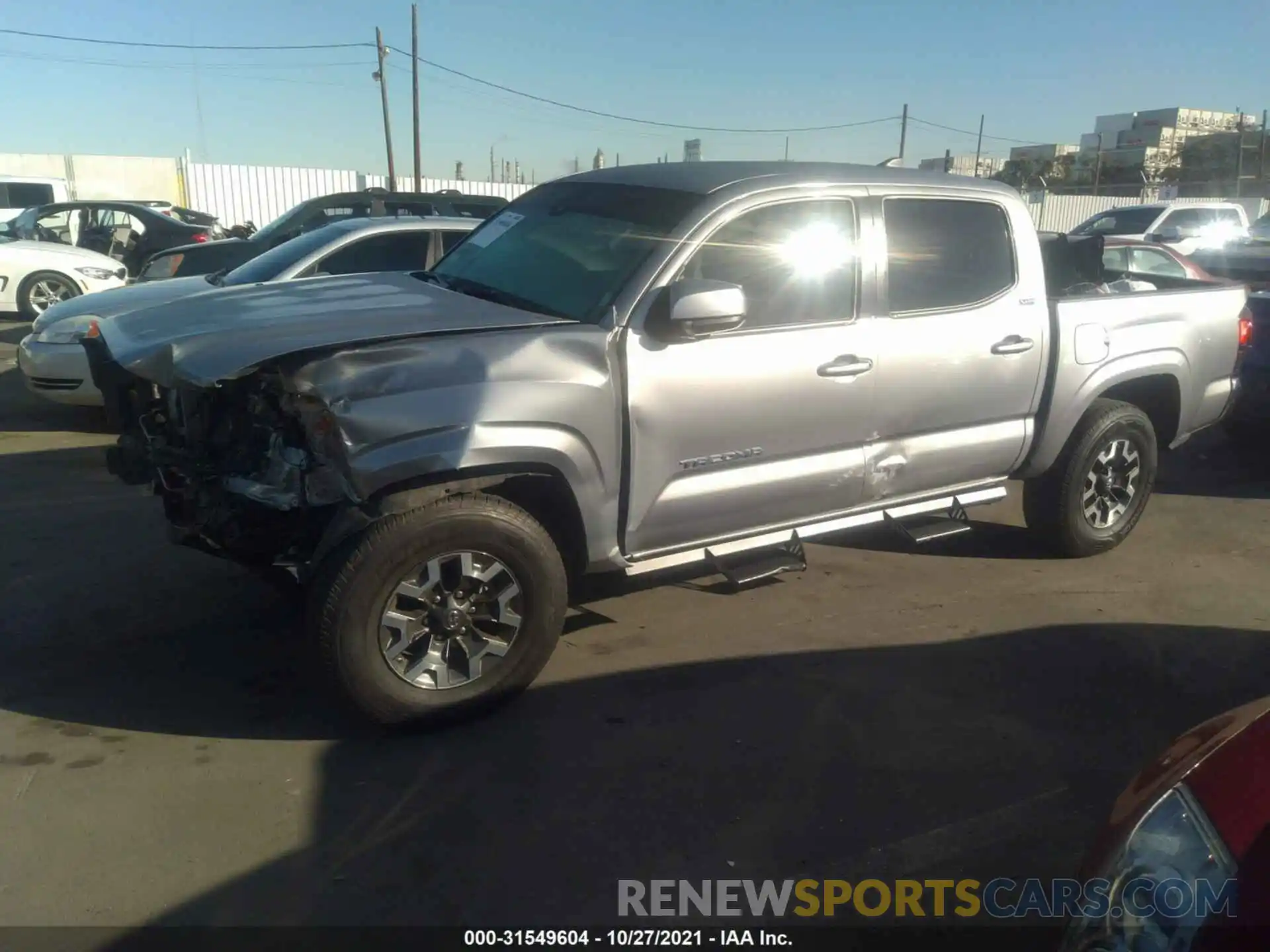 2 Фотография поврежденного автомобиля 5TFAX5GN6KX140899 TOYOTA TACOMA 2WD 2019