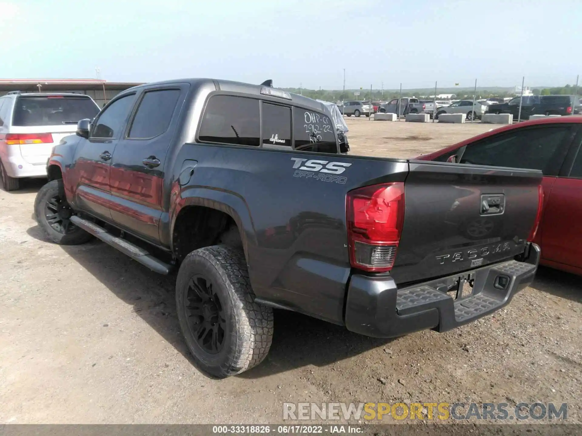 3 Photograph of a damaged car 5TFAX5GN6KX148338 TOYOTA TACOMA 2WD 2019