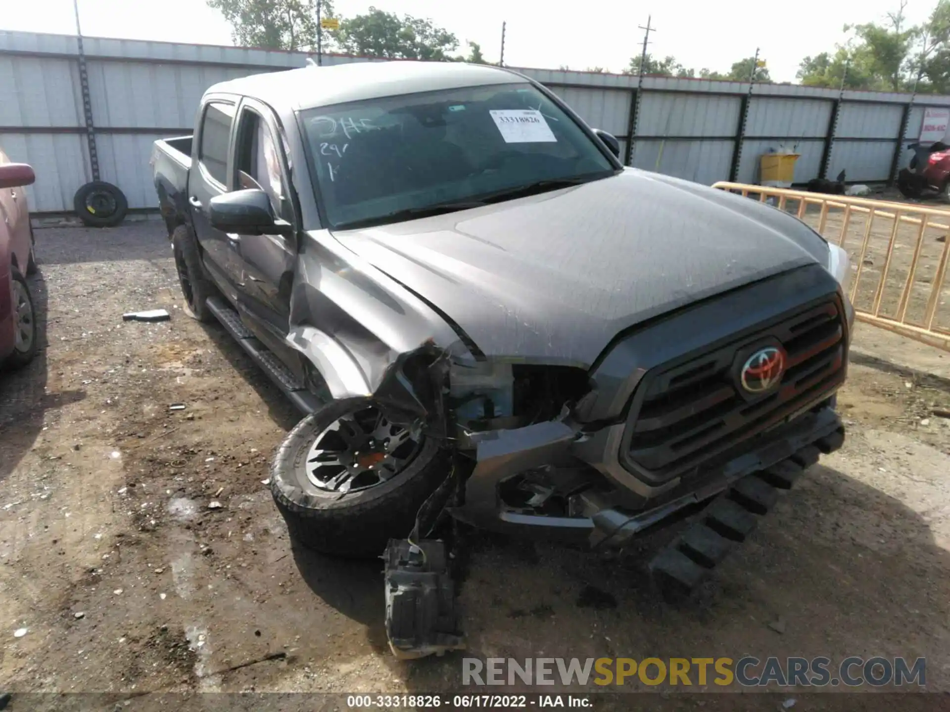 6 Photograph of a damaged car 5TFAX5GN6KX148338 TOYOTA TACOMA 2WD 2019