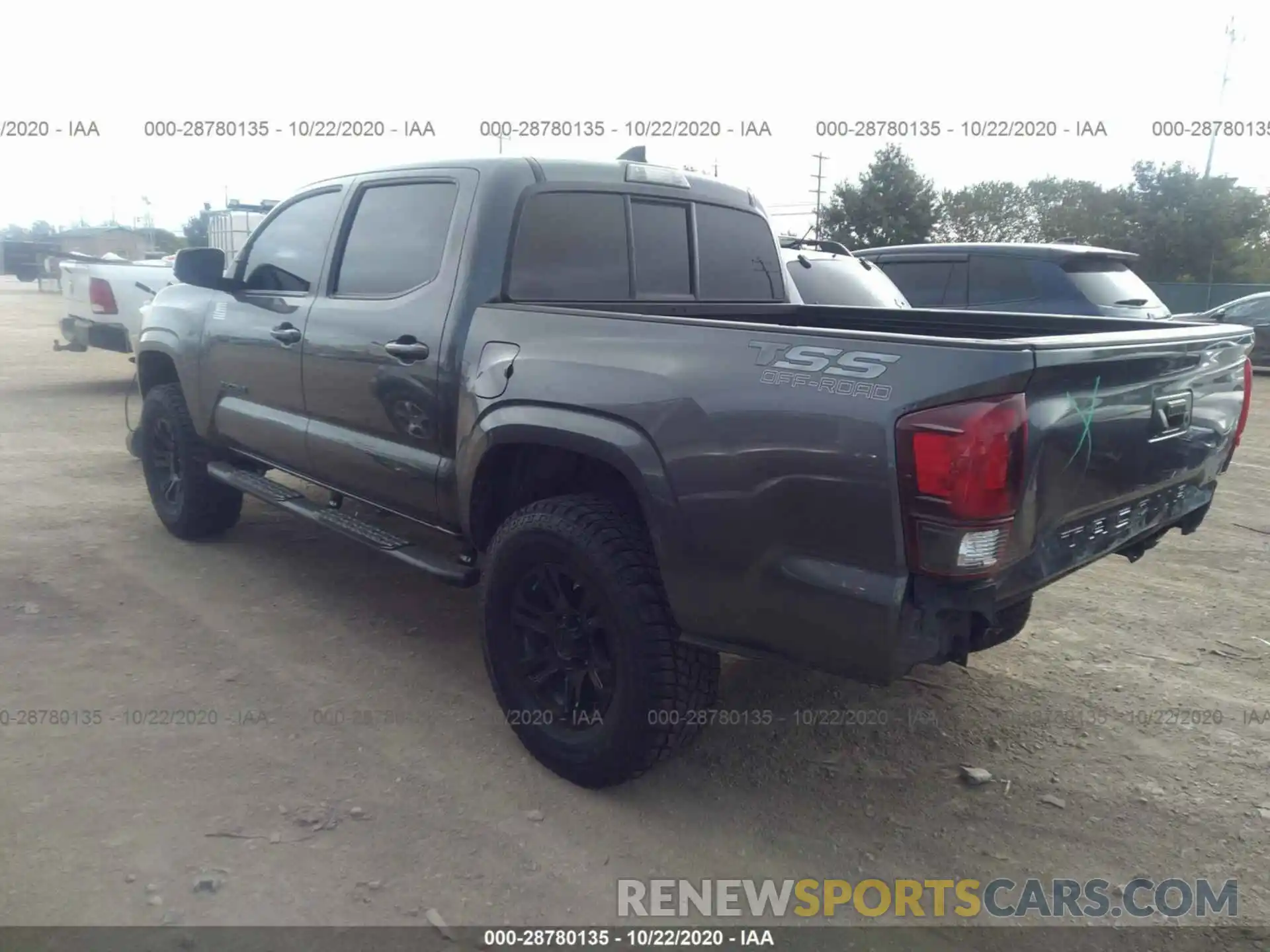 3 Photograph of a damaged car 5TFAX5GN6KX153247 TOYOTA TACOMA 2WD 2019