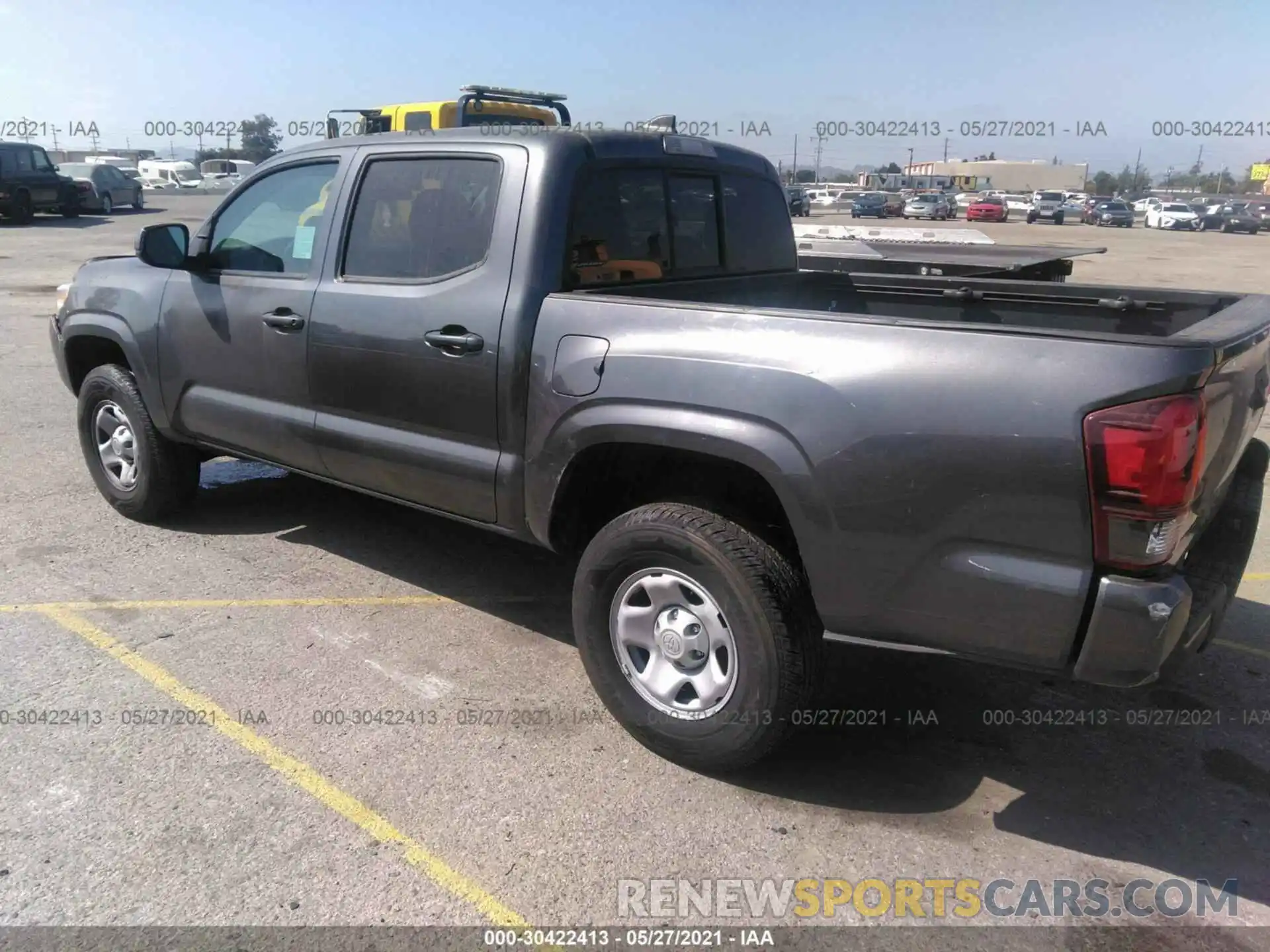 3 Photograph of a damaged car 5TFAX5GN6KX155063 TOYOTA TACOMA 2WD 2019