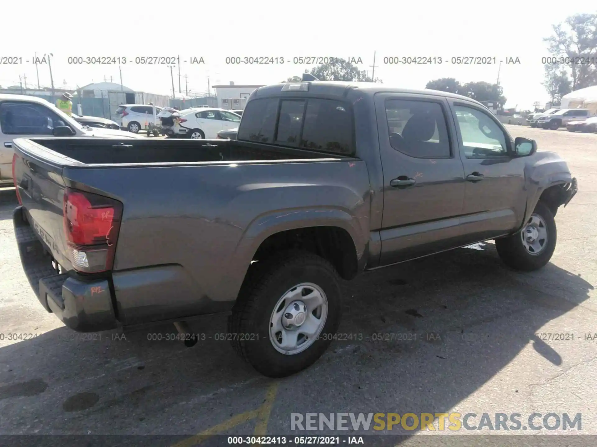 4 Photograph of a damaged car 5TFAX5GN6KX155063 TOYOTA TACOMA 2WD 2019