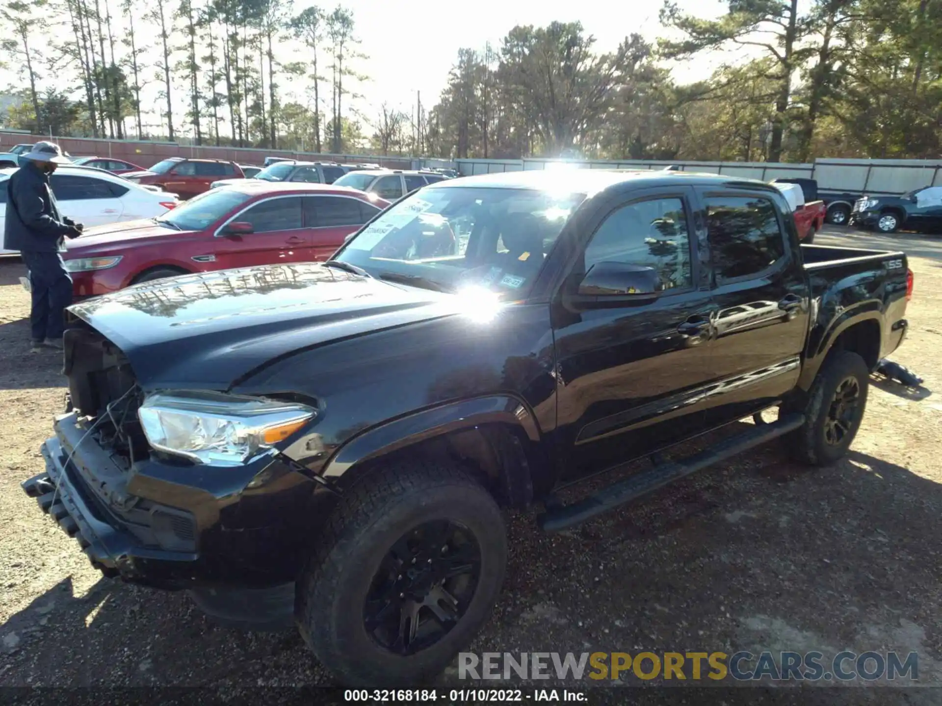 2 Photograph of a damaged car 5TFAX5GN6KX155855 TOYOTA TACOMA 2WD 2019