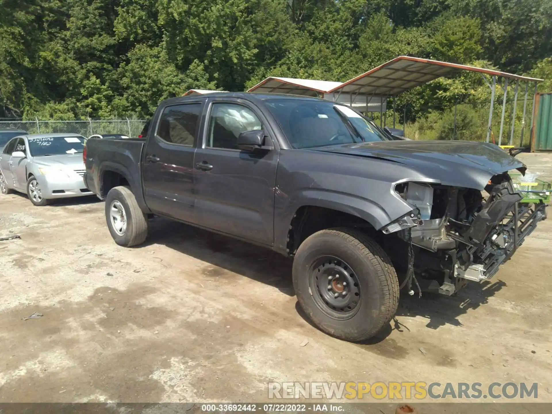 1 Фотография поврежденного автомобиля 5TFAX5GN6KX164314 TOYOTA TACOMA 2WD 2019