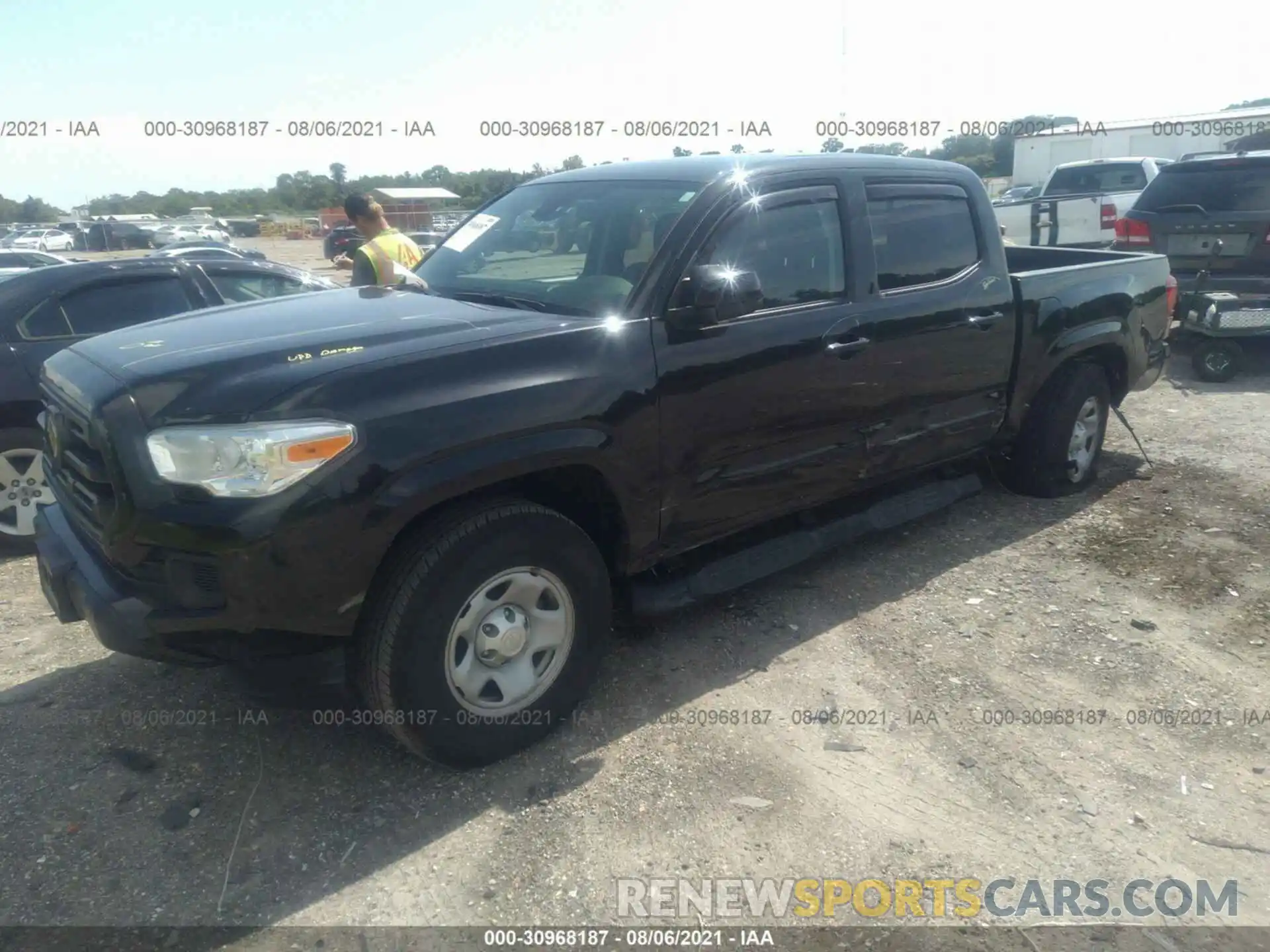 2 Photograph of a damaged car 5TFAX5GN7KX132794 TOYOTA TACOMA 2WD 2019