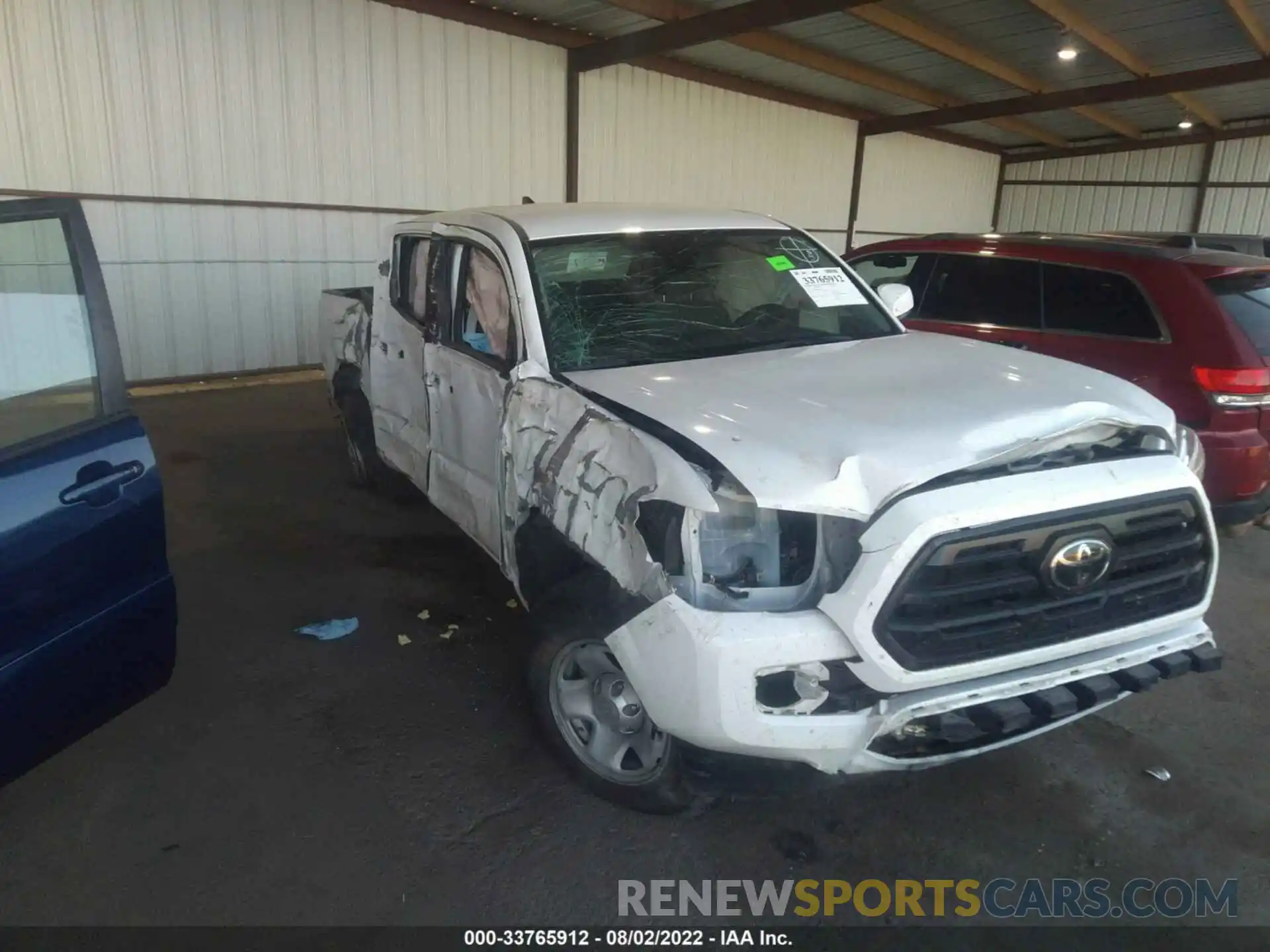 6 Photograph of a damaged car 5TFAX5GN7KX136991 TOYOTA TACOMA 2WD 2019