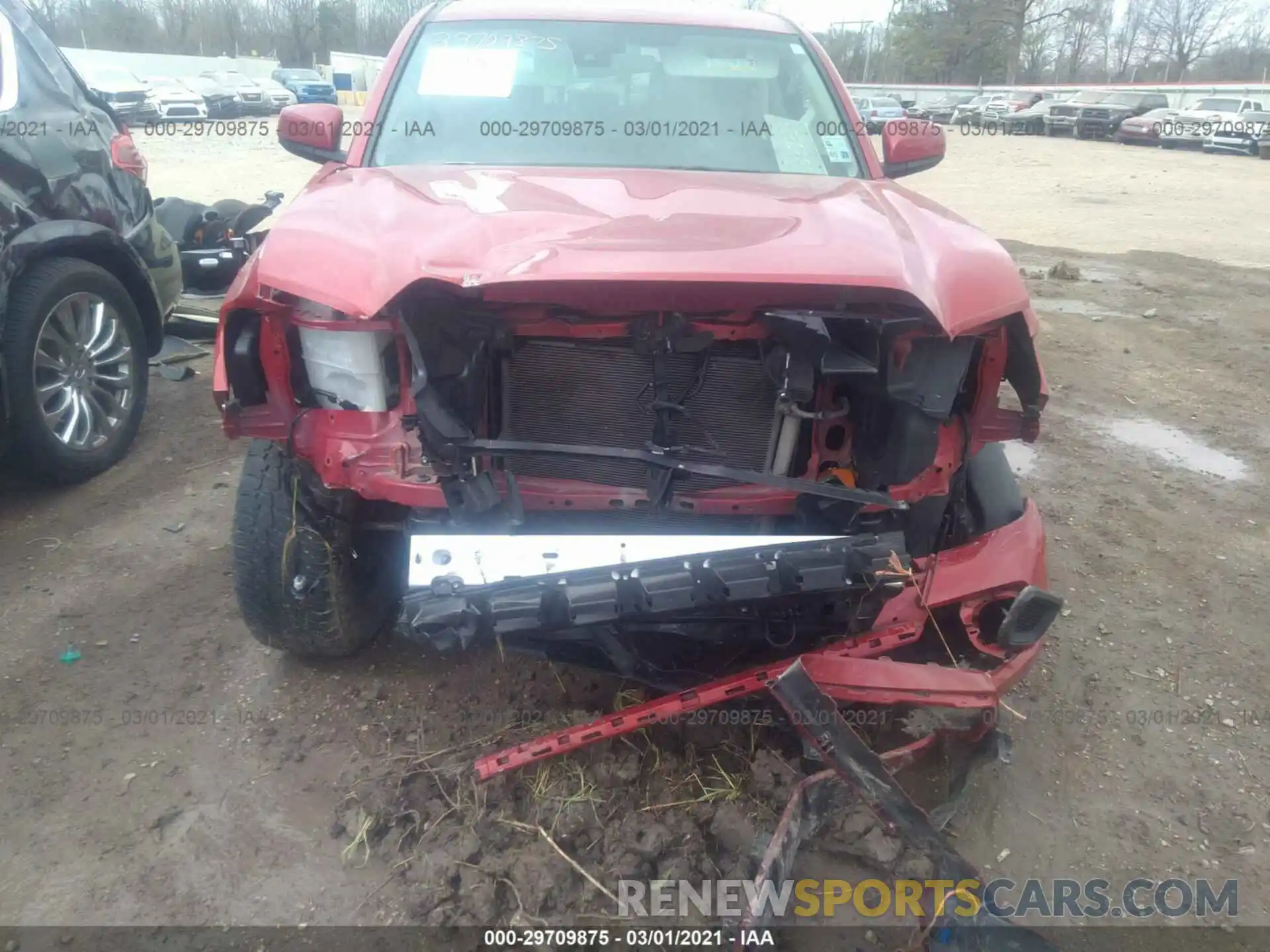 6 Photograph of a damaged car 5TFAX5GN7KX142841 TOYOTA TACOMA 2WD 2019