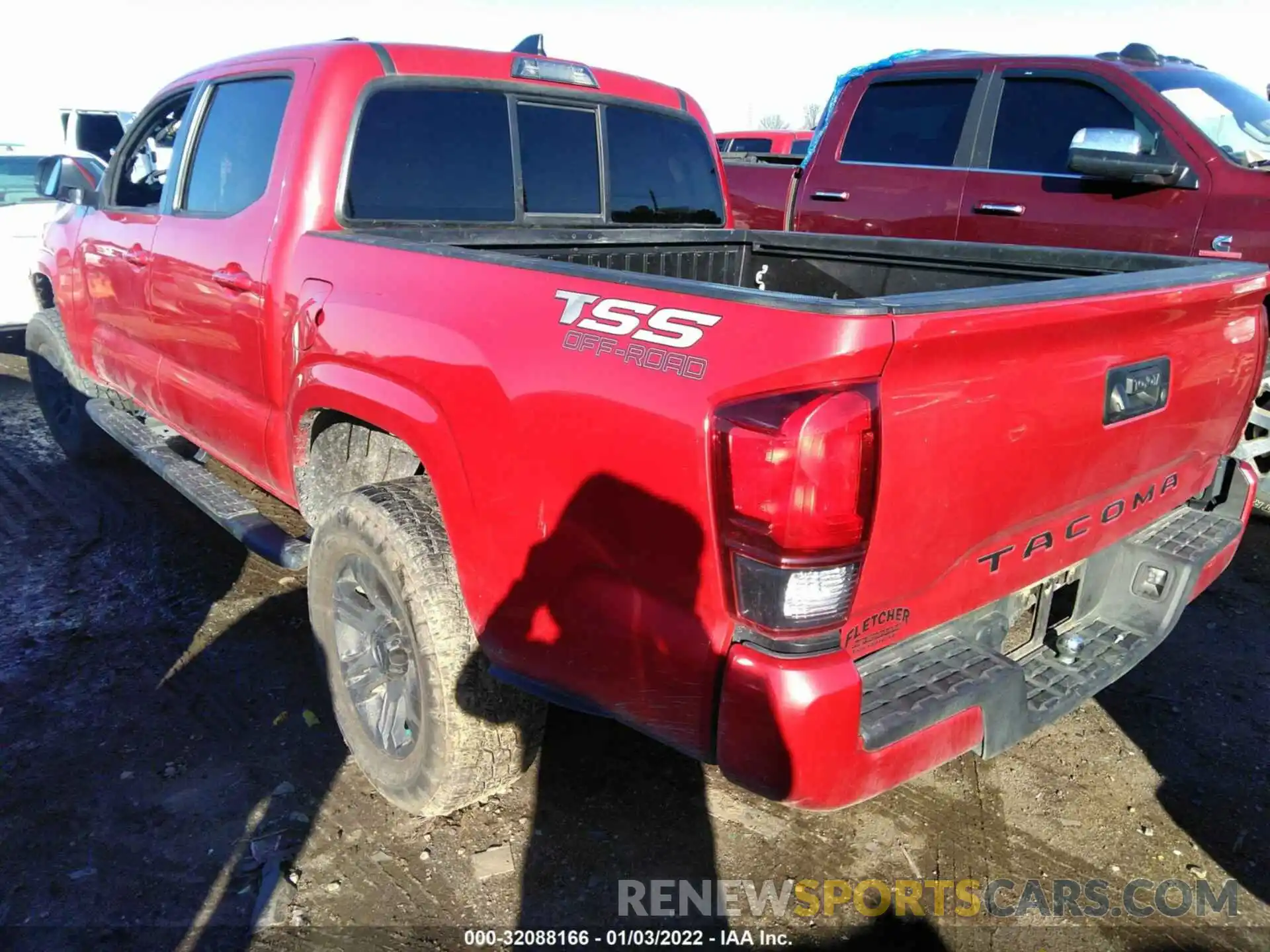 3 Photograph of a damaged car 5TFAX5GN7KX152303 TOYOTA TACOMA 2WD 2019