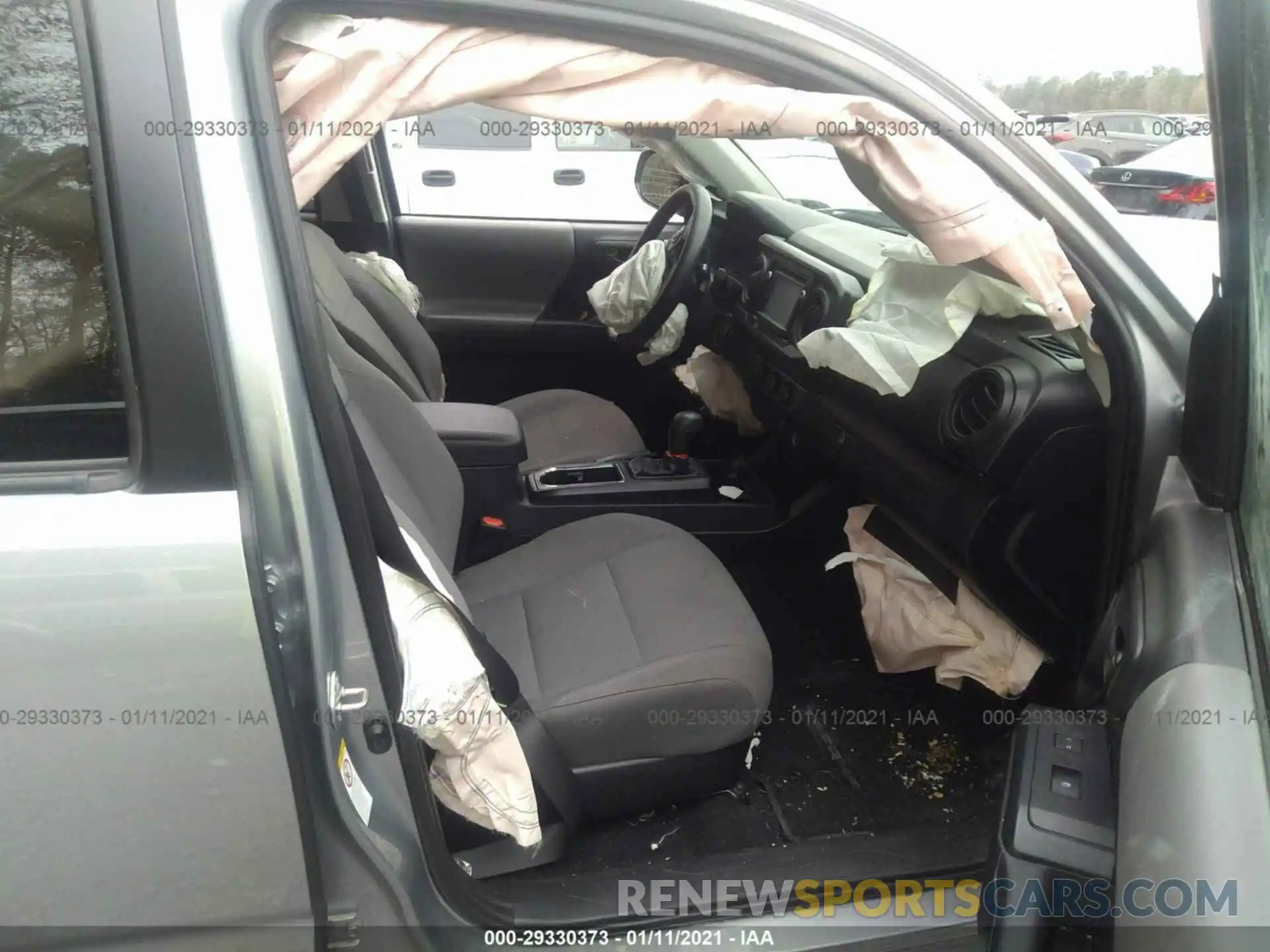 5 Photograph of a damaged car 5TFAX5GN7KX153578 TOYOTA TACOMA 2WD 2019