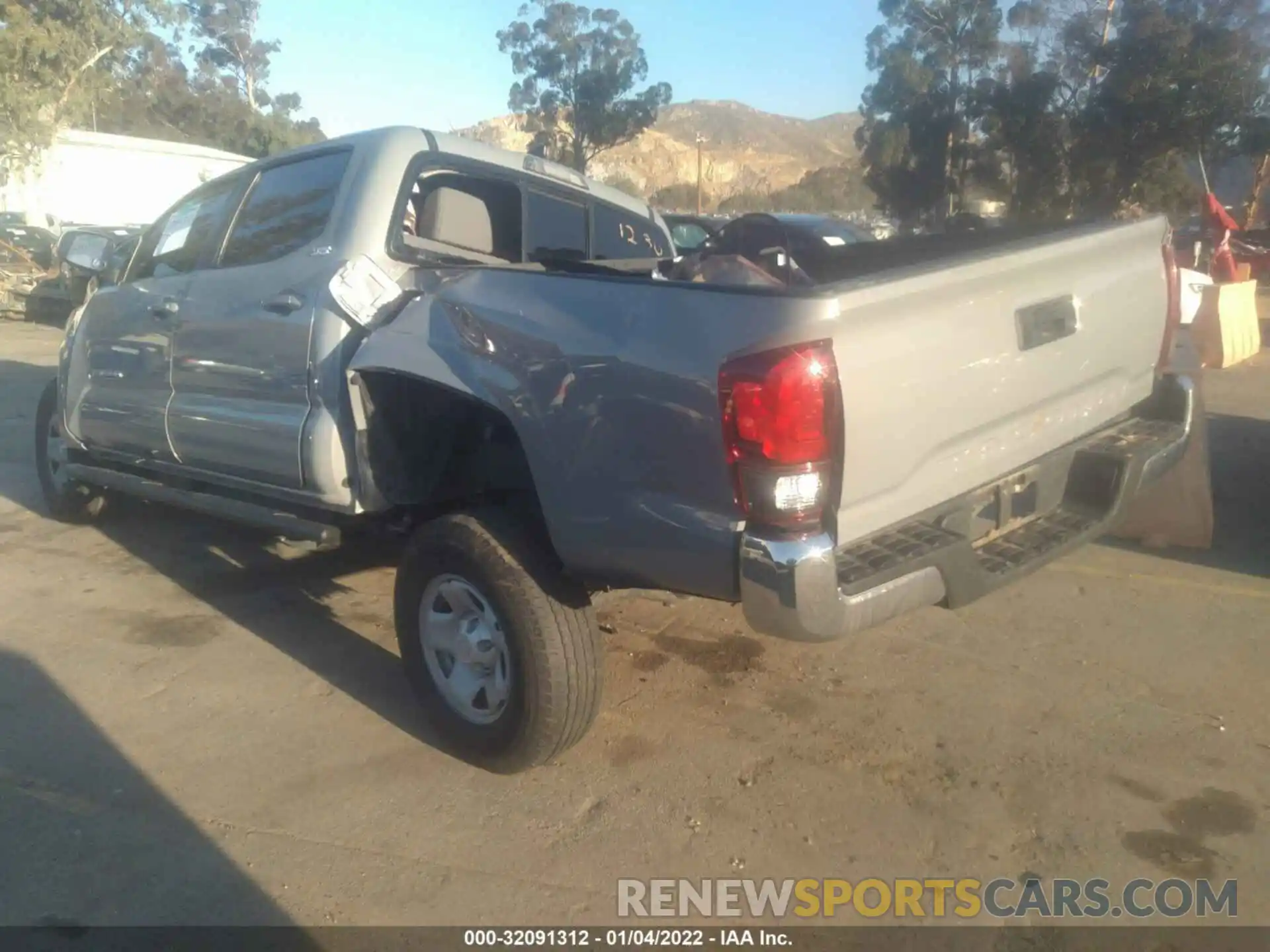 3 Photograph of a damaged car 5TFAX5GN7KX153970 TOYOTA TACOMA 2WD 2019