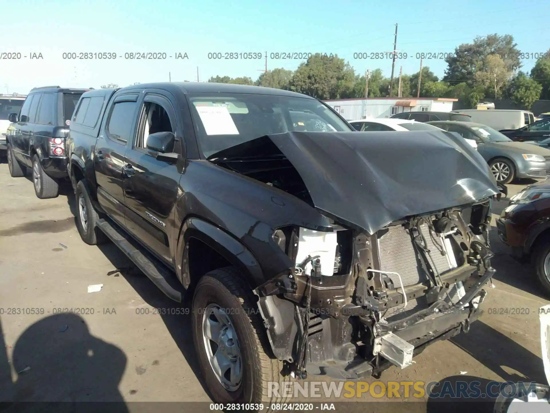 1 Фотография поврежденного автомобиля 5TFAX5GN7KX154455 TOYOTA TACOMA 2WD 2019