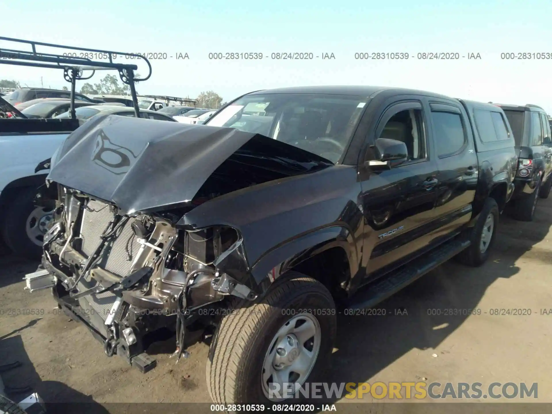 2 Фотография поврежденного автомобиля 5TFAX5GN7KX154455 TOYOTA TACOMA 2WD 2019