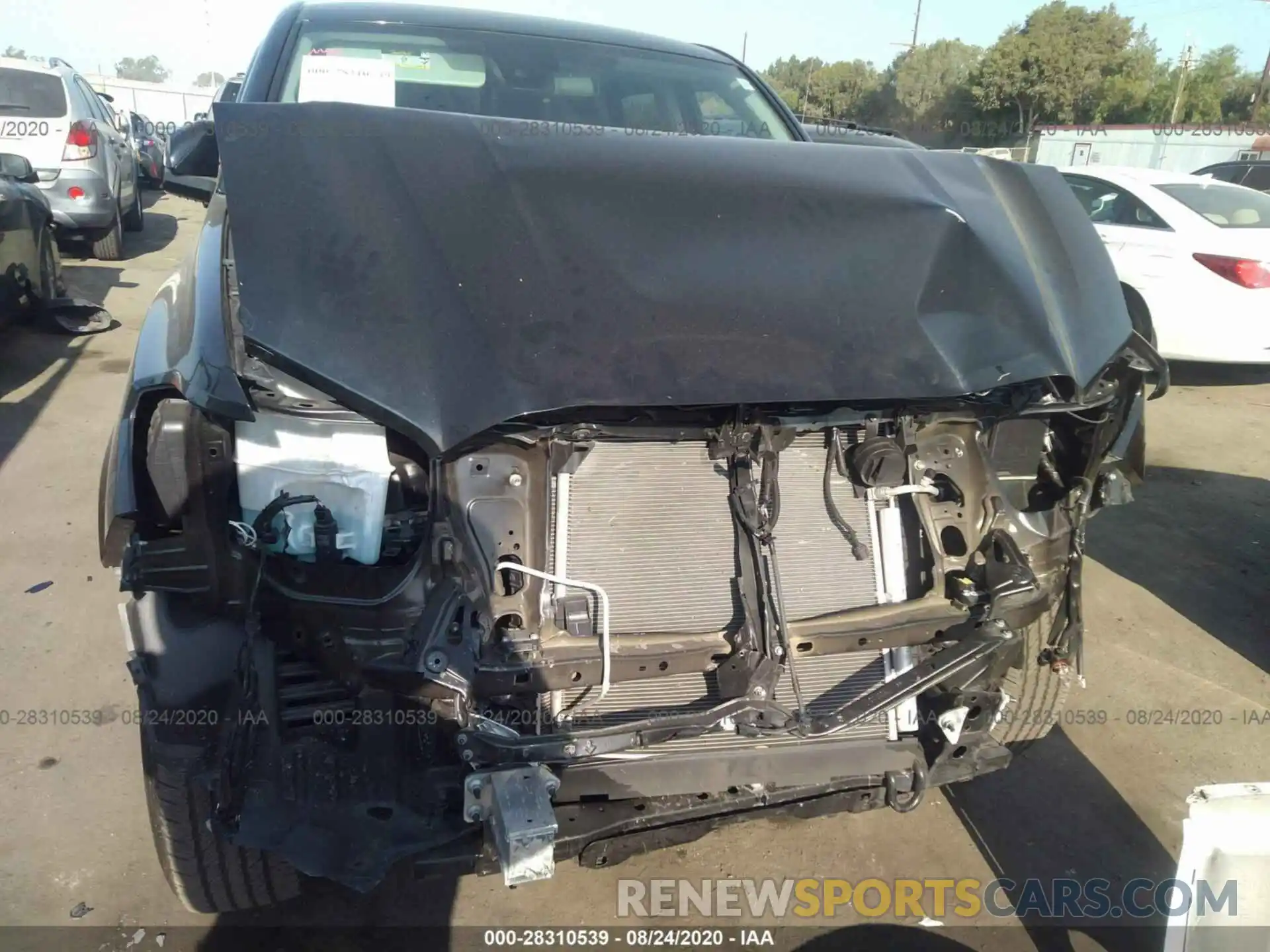 6 Фотография поврежденного автомобиля 5TFAX5GN7KX154455 TOYOTA TACOMA 2WD 2019