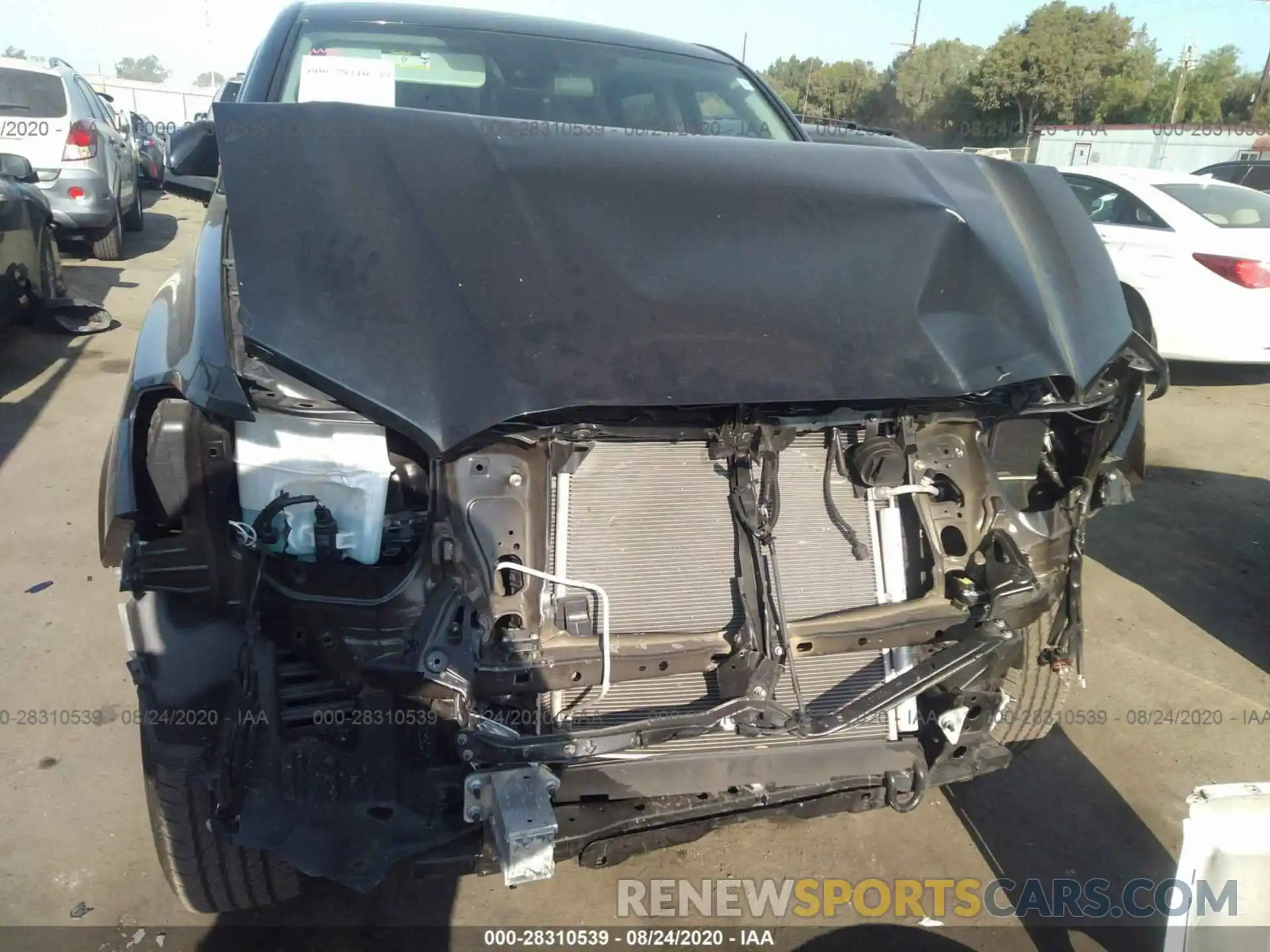 6 Photograph of a damaged car 5TFAX5GN7KX154455 TOYOTA TACOMA 2WD 2019