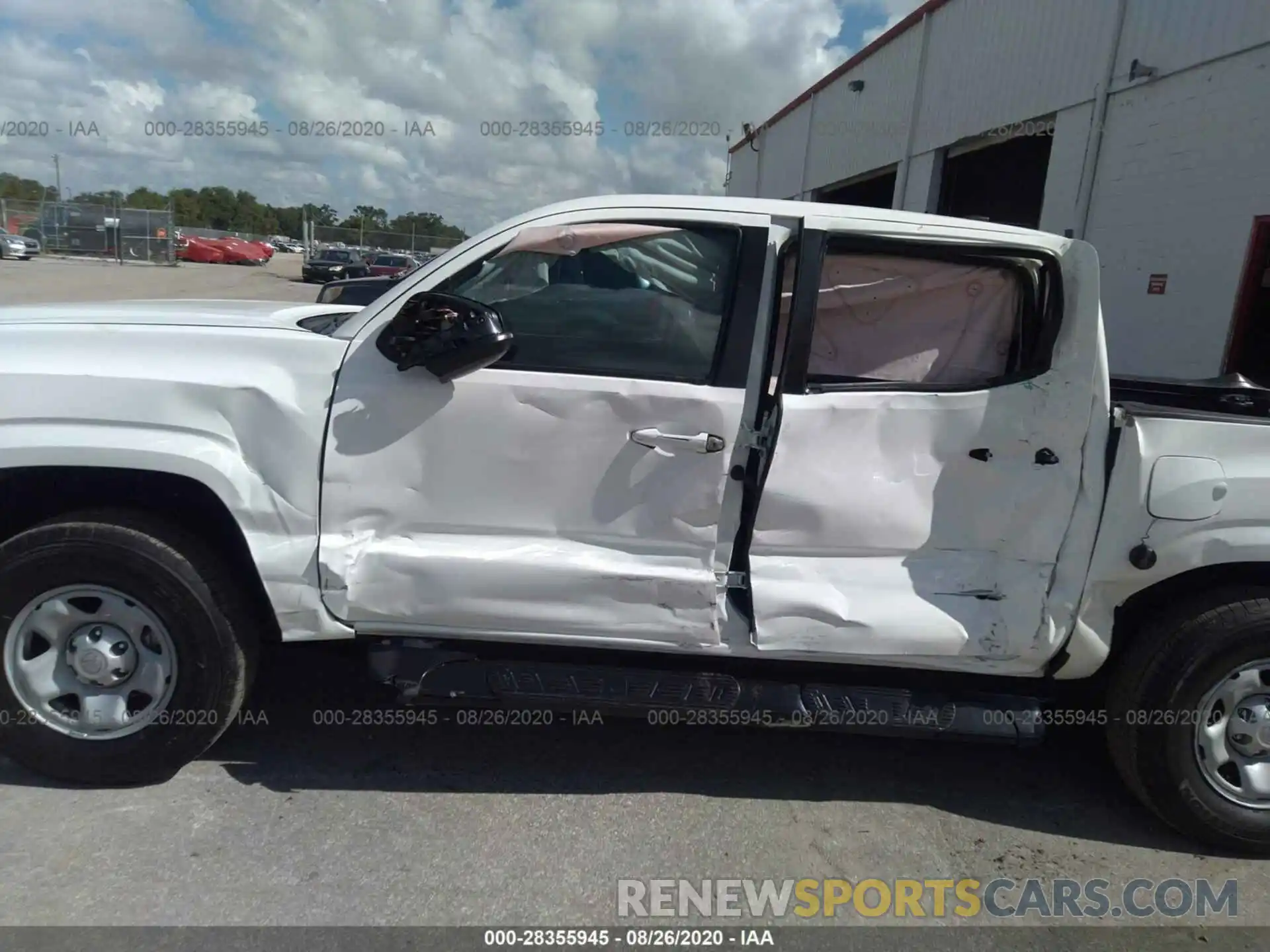 6 Photograph of a damaged car 5TFAX5GN7KX154956 TOYOTA TACOMA 2WD 2019