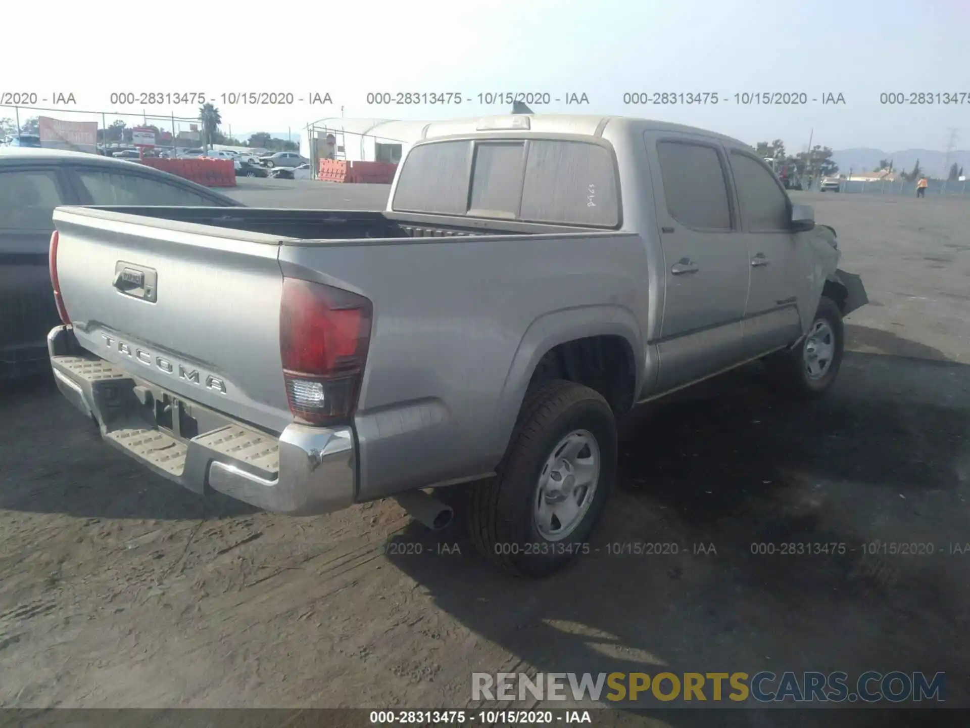 4 Photograph of a damaged car 5TFAX5GN7KX157551 TOYOTA TACOMA 2WD 2019