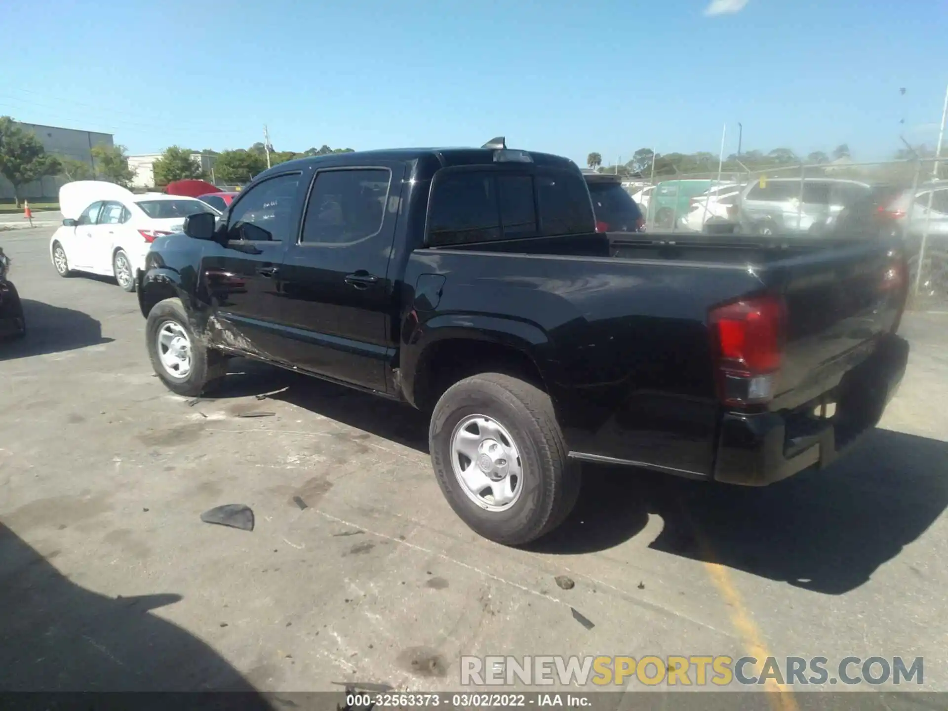 3 Photograph of a damaged car 5TFAX5GN7KX159333 TOYOTA TACOMA 2WD 2019