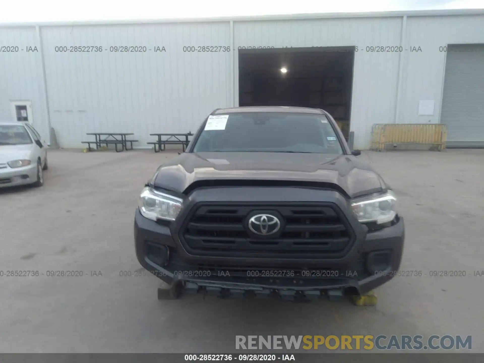 6 Photograph of a damaged car 5TFAX5GN8KX134344 TOYOTA TACOMA 2WD 2019