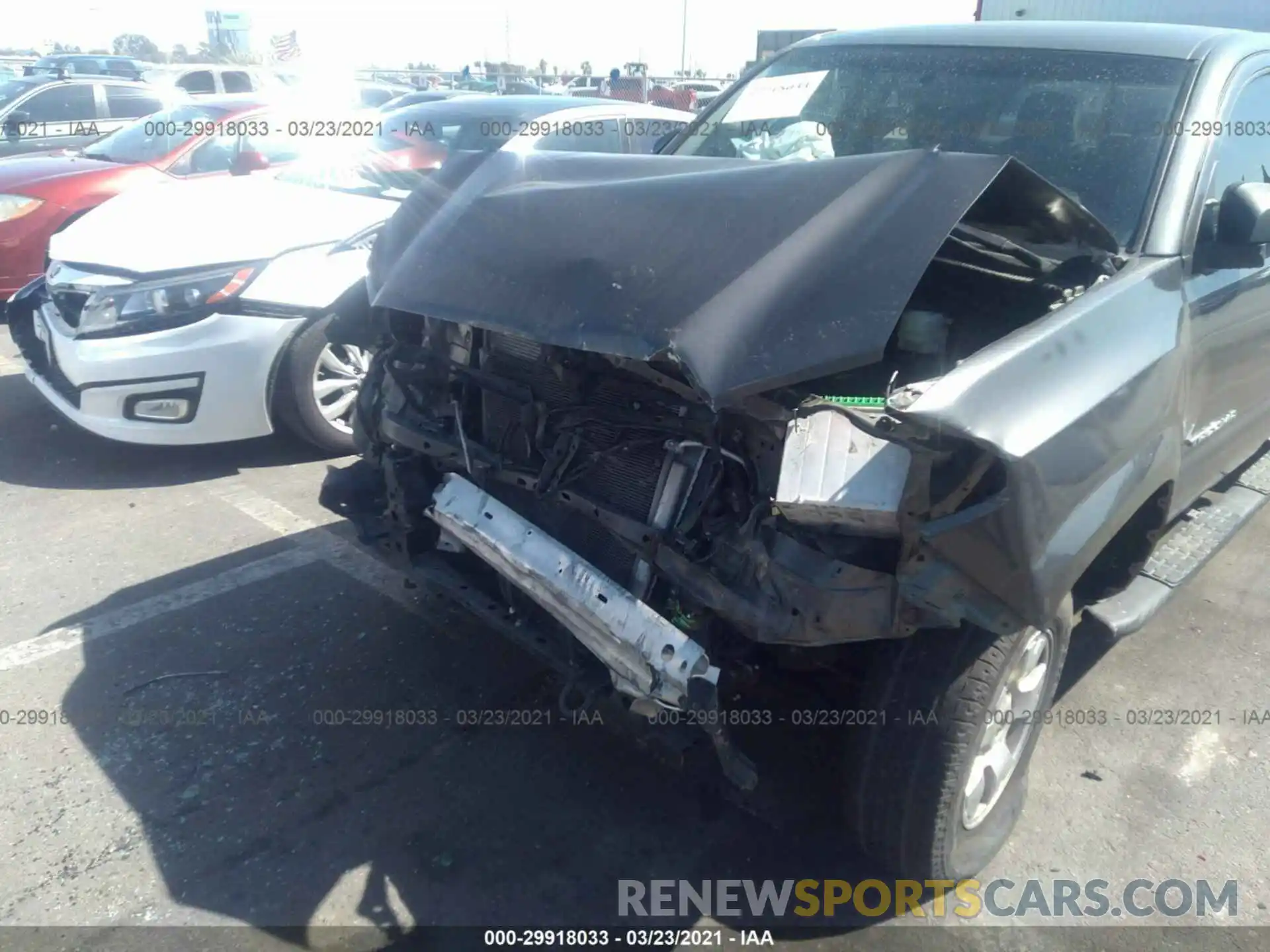 6 Photograph of a damaged car 5TFAX5GN8KX137017 TOYOTA TACOMA 2WD 2019