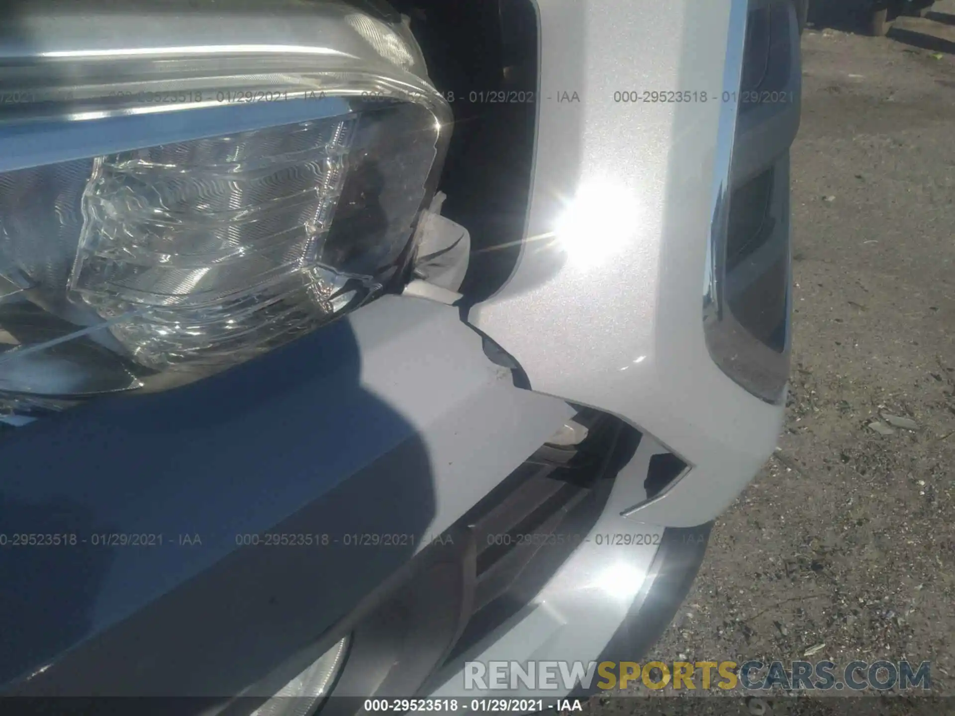 6 Photograph of a damaged car 5TFAX5GN8KX145991 TOYOTA TACOMA 2WD 2019