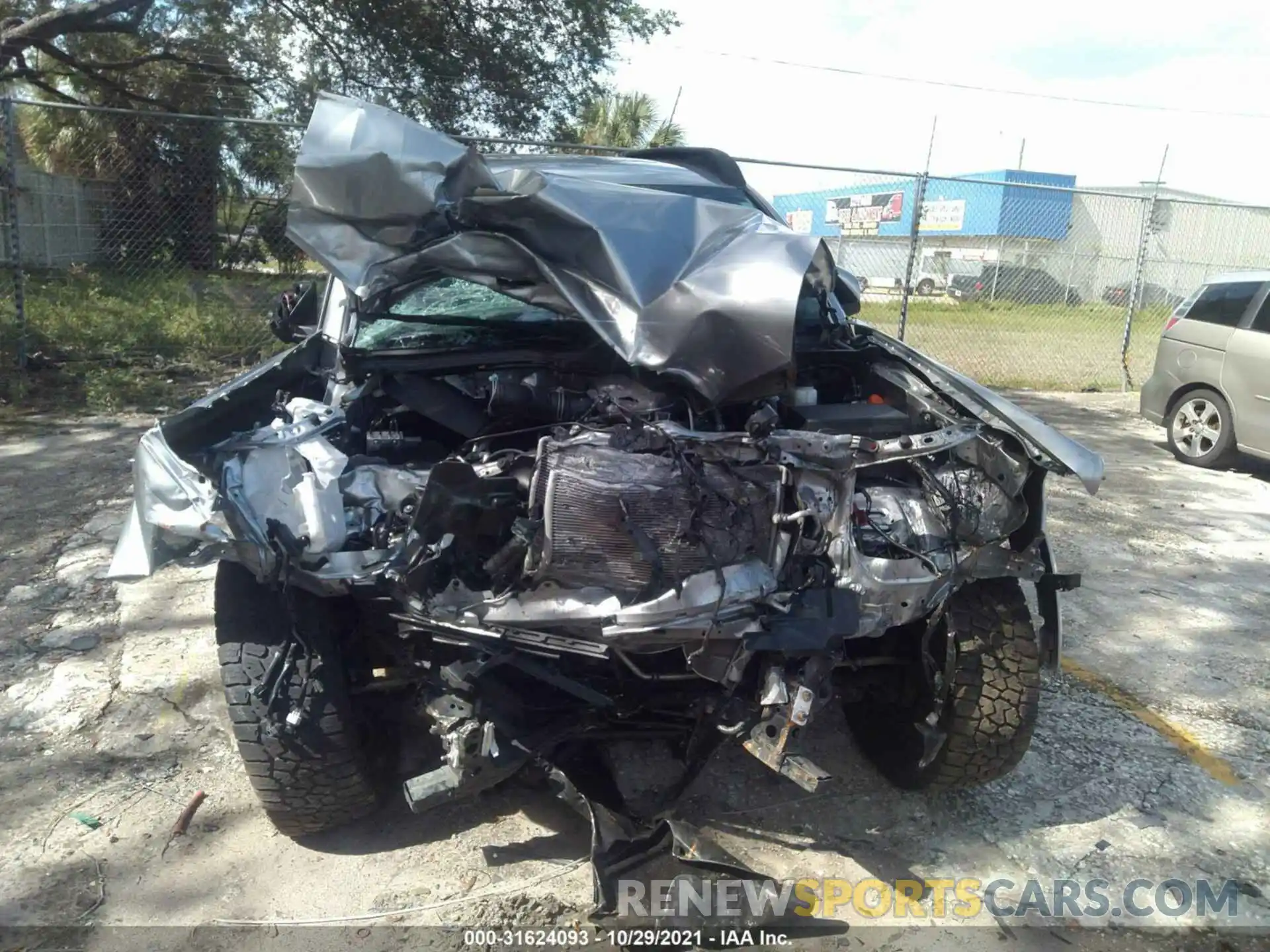 6 Photograph of a damaged car 5TFAX5GN8KX156375 TOYOTA TACOMA 2WD 2019