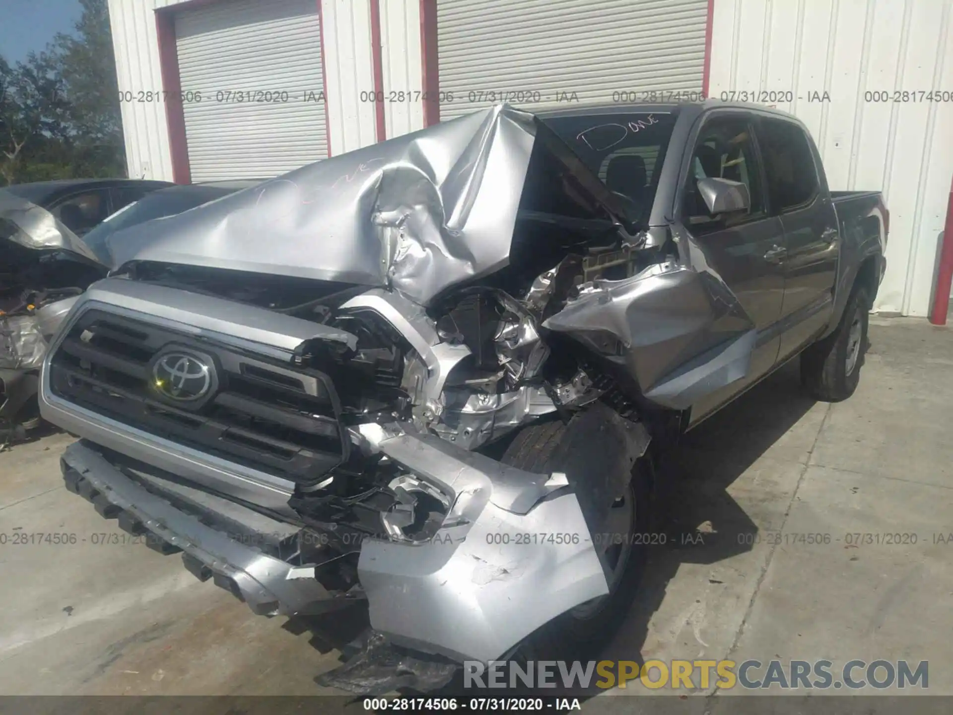 6 Фотография поврежденного автомобиля 5TFAX5GN9KX139732 TOYOTA TACOMA 2WD 2019