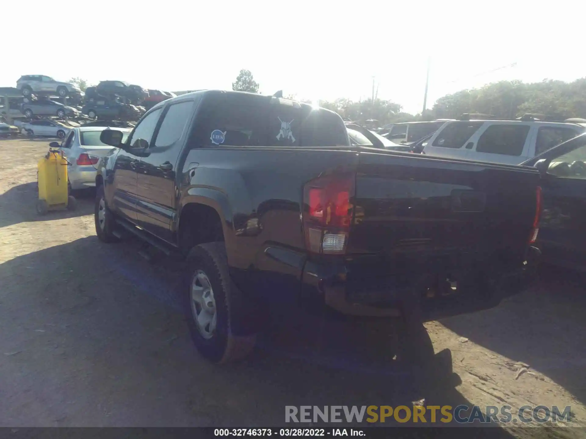 3 Photograph of a damaged car 5TFAX5GN9KX140363 TOYOTA TACOMA 2WD 2019