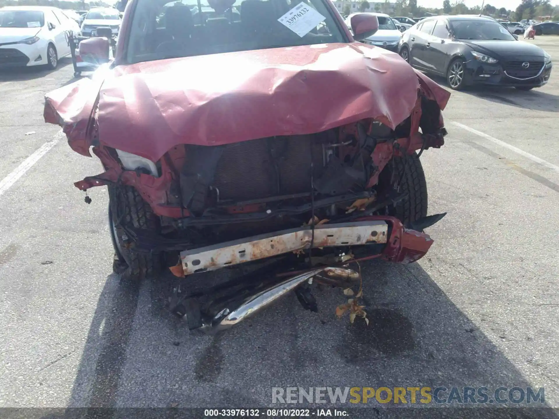 6 Photograph of a damaged car 5TFAX5GN9KX141920 TOYOTA TACOMA 2WD 2019