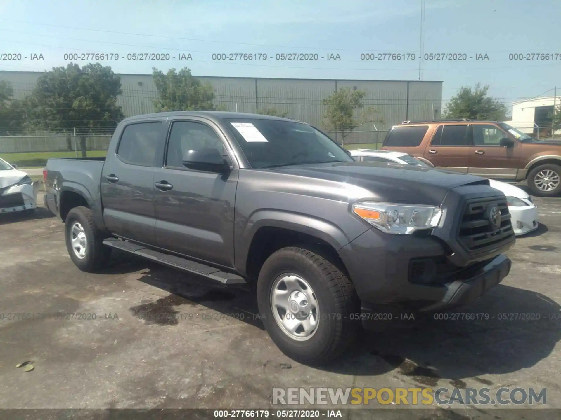 1 Photograph of a damaged car 5TFAX5GN9KX143473 TOYOTA TACOMA 2WD 2019