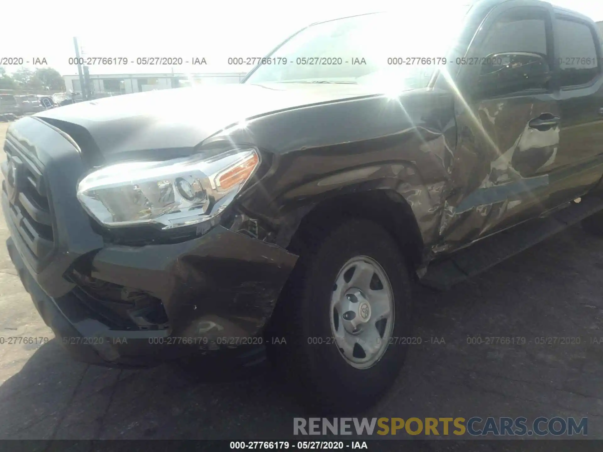 6 Photograph of a damaged car 5TFAX5GN9KX143473 TOYOTA TACOMA 2WD 2019