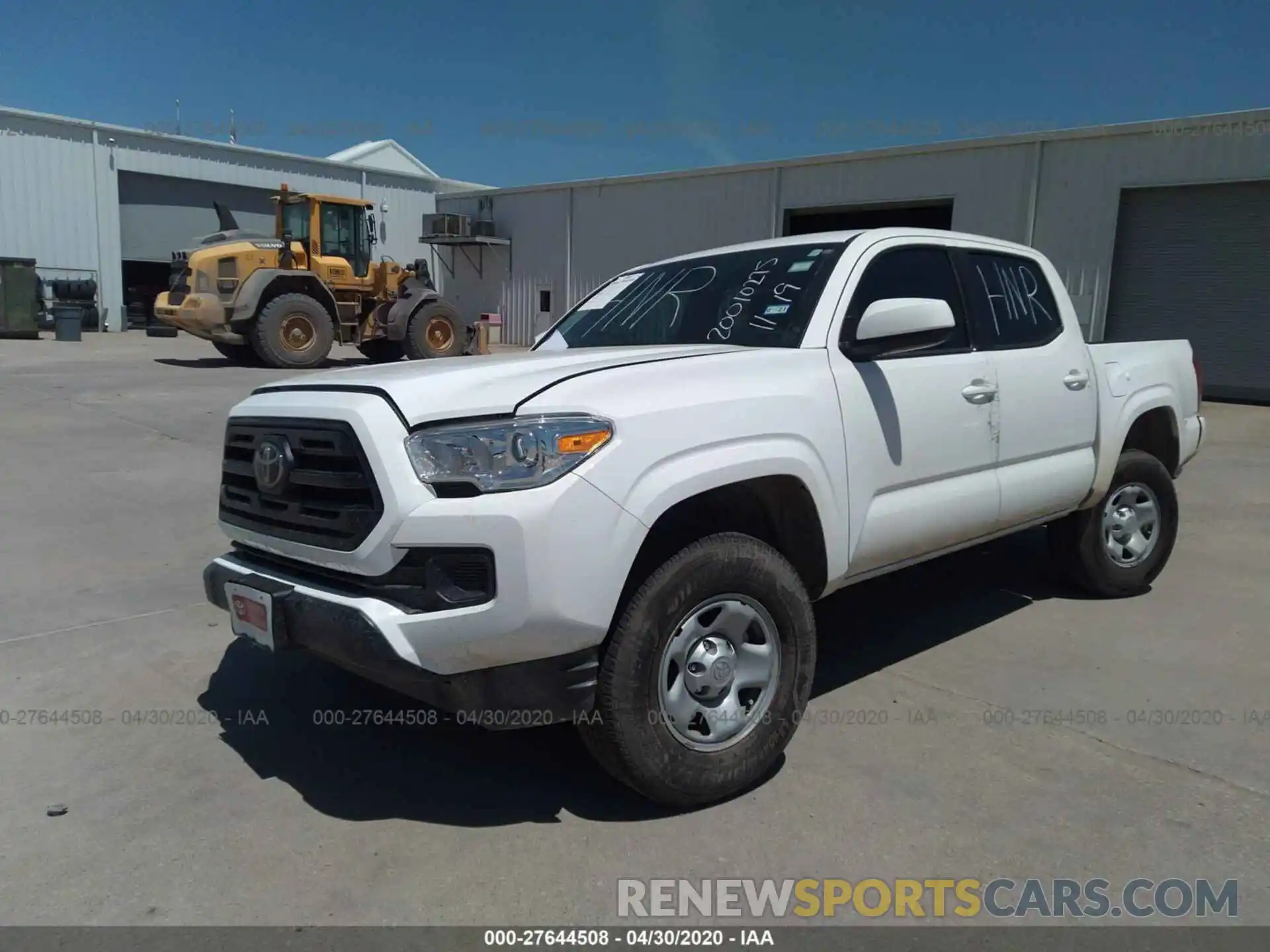 2 Фотография поврежденного автомобиля 5TFAX5GN9KX144915 TOYOTA TACOMA 2WD 2019